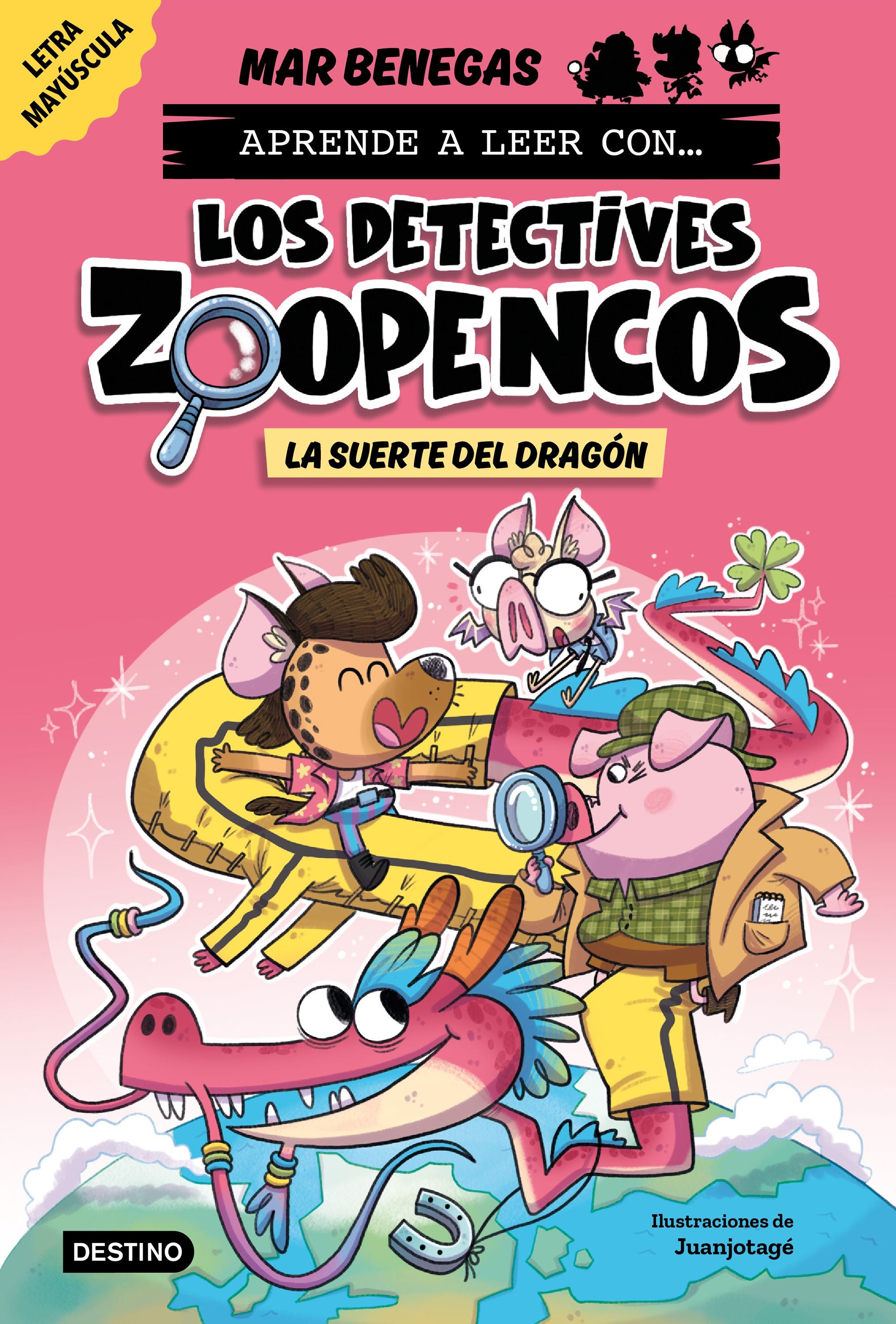 Aprender a leer con... Los Detectives Zoopencos 6. La suerte del dragón: En letra MAYÚSCULA para aprender a leer (libros para niños a partir de 5 años). Elige tu propia historia. Mar Benegas (Destino Infantil & Juvenil) 9788408300304 Imagen principal del producto