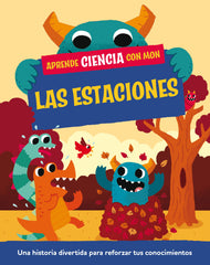 Aprende ciencia con Mon. Las estaciones. Paul Mason (Planeta Junior) 9788408295709