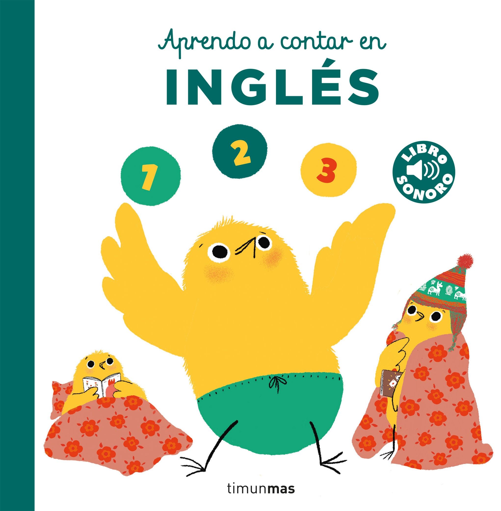 Aprendo a contar en inglés. Mi primer libro de sonidos. AA. VV. (Timun Mas Infantil) 9788408206958 Imagen principal del producto