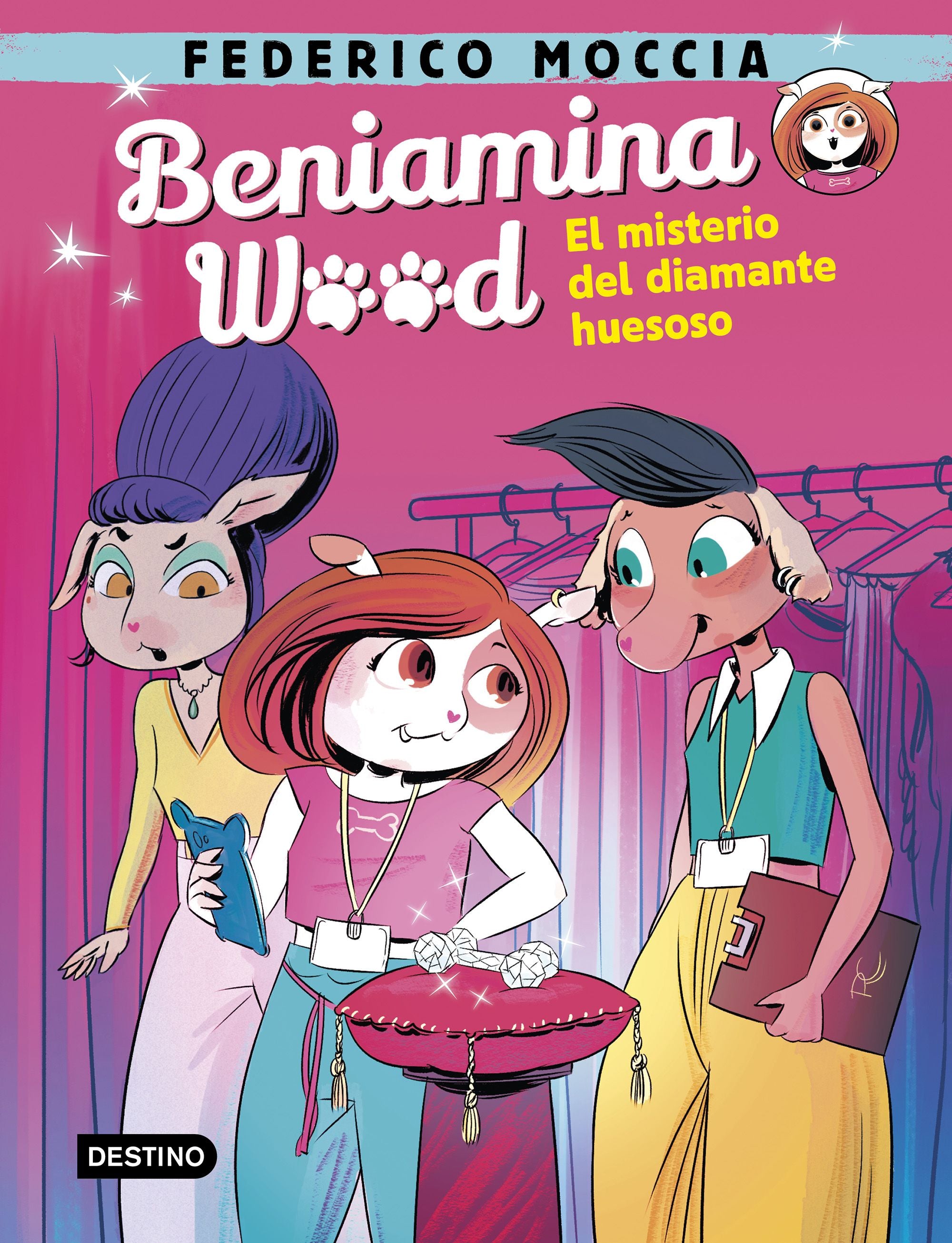 Beniamina Wood 1. El misterio del diamante huesoso. Federico Moccia (Destino Infantil & Juvenil) 9788408240457 Imagen principal del producto