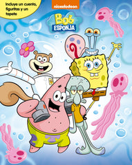 Bob Esponja. Libroaventuras: Incluye un cuento, figuritas y un tapete. Bob Esponja (Planeta Junior) 9788408296553
