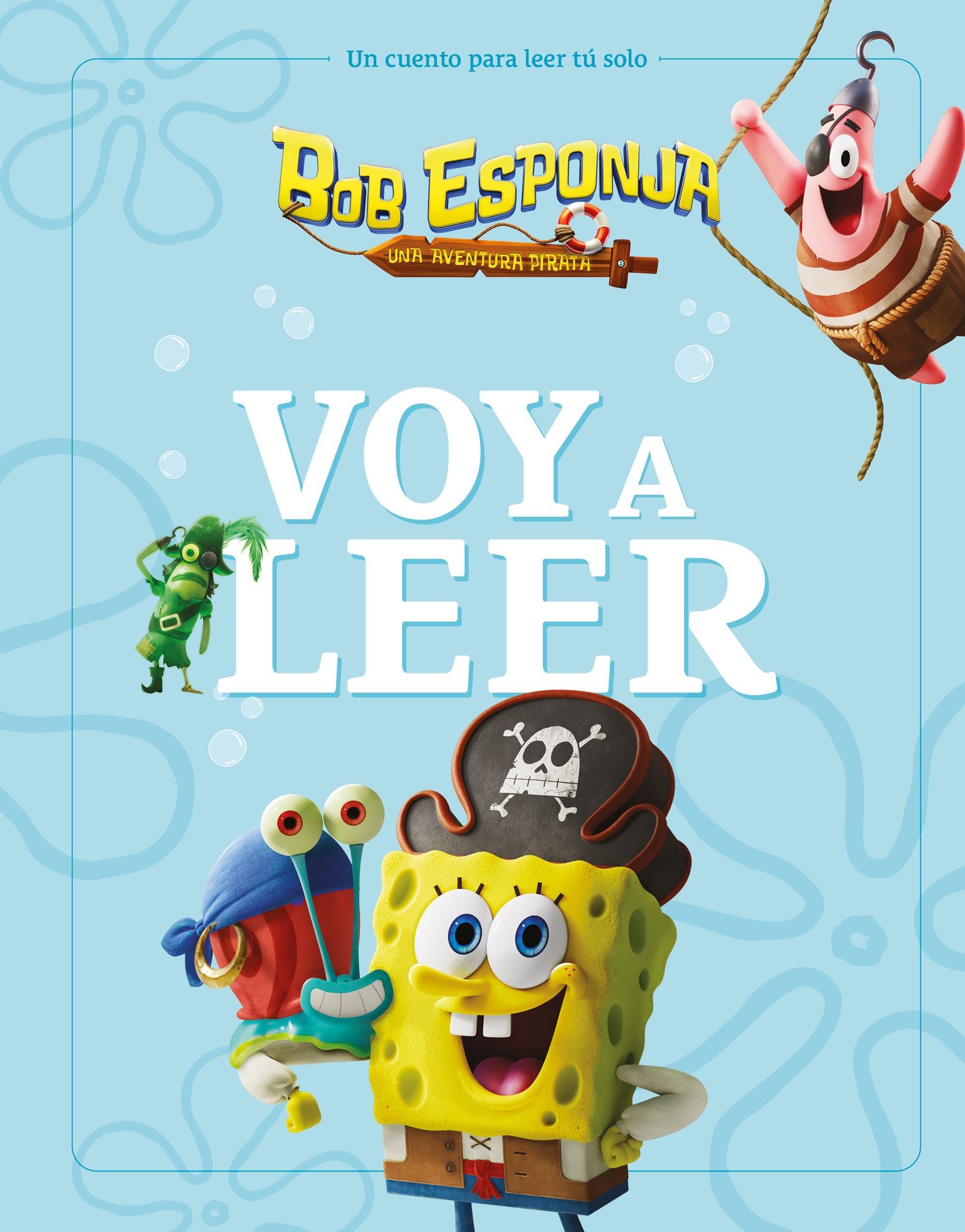 Bob Esponja: Una aventura pirata. Voy a leer: Un cuento para leer solo. Bob Esponja (Planeta Junior) 9788408311300 Imagen principal del producto