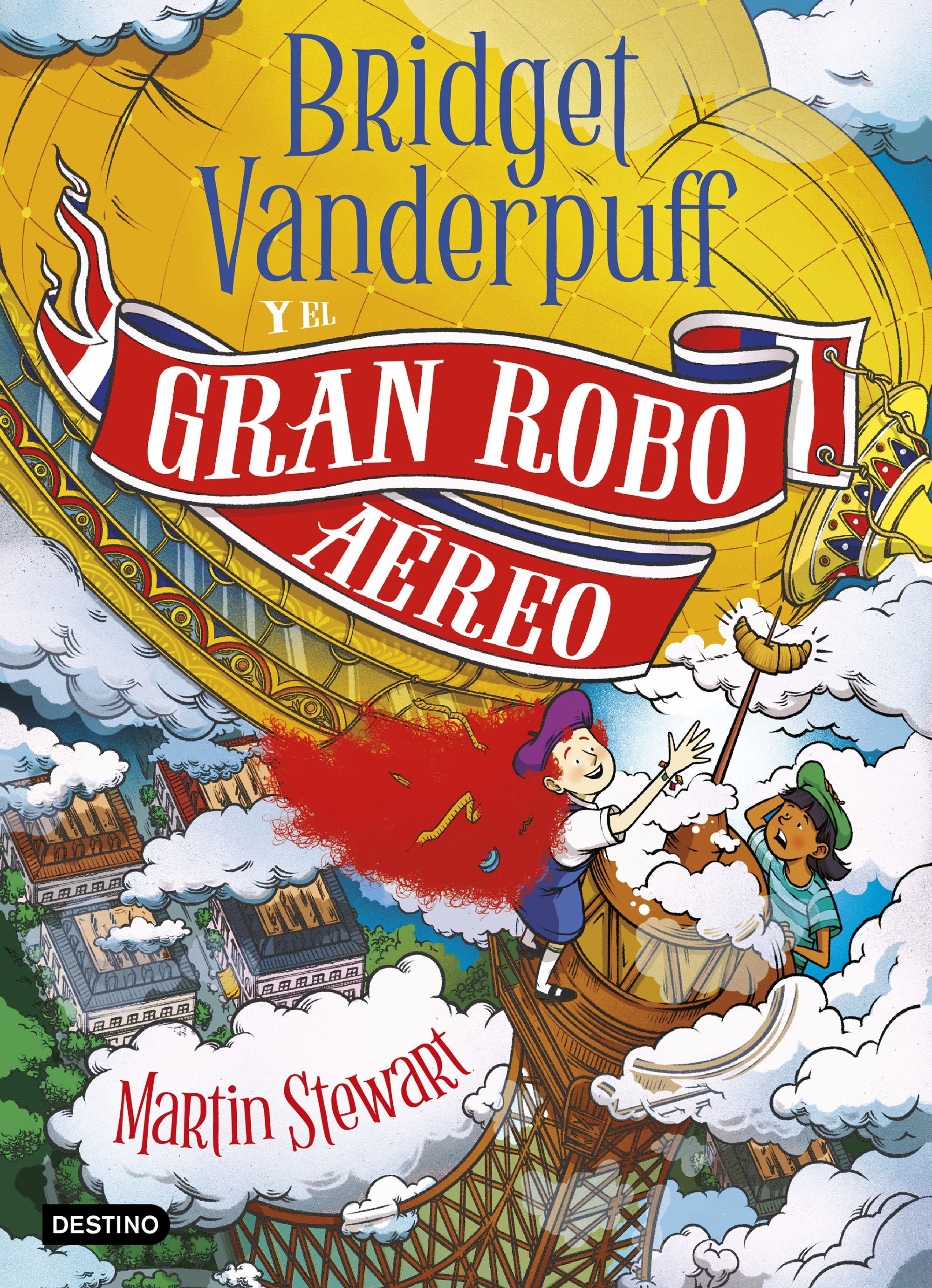 Bridget Vanderpuff 3. Bridget Vanderpuff y el gran robo aéreo. Martin Stewart (Destino Infantil & Juvenil) 9788408298397 Imagen principal del producto