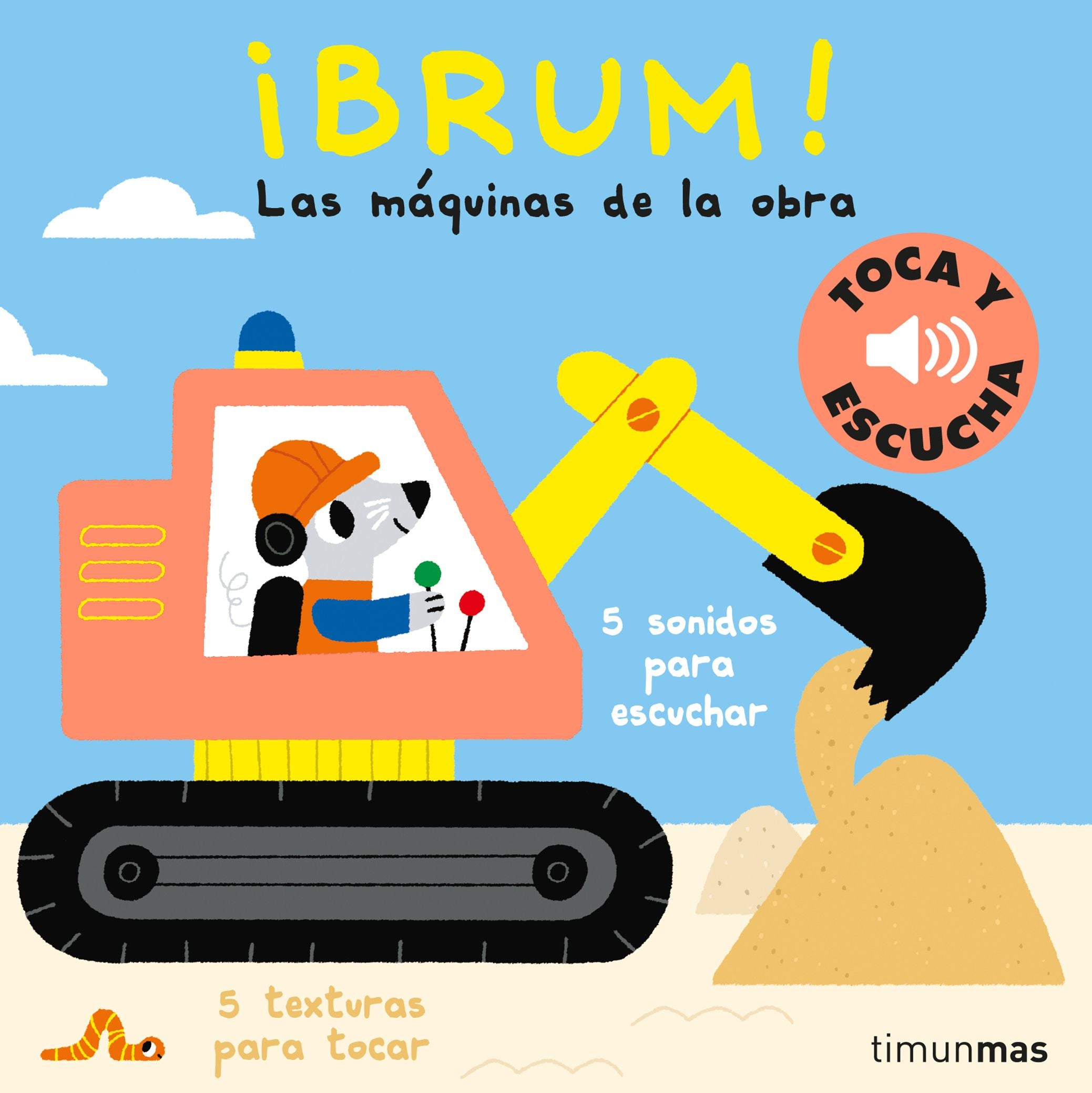 ¡Brum! Toca y escucha. Marion Billet (Timun Mas Infantil) 9788408238836 Imagen principal del producto