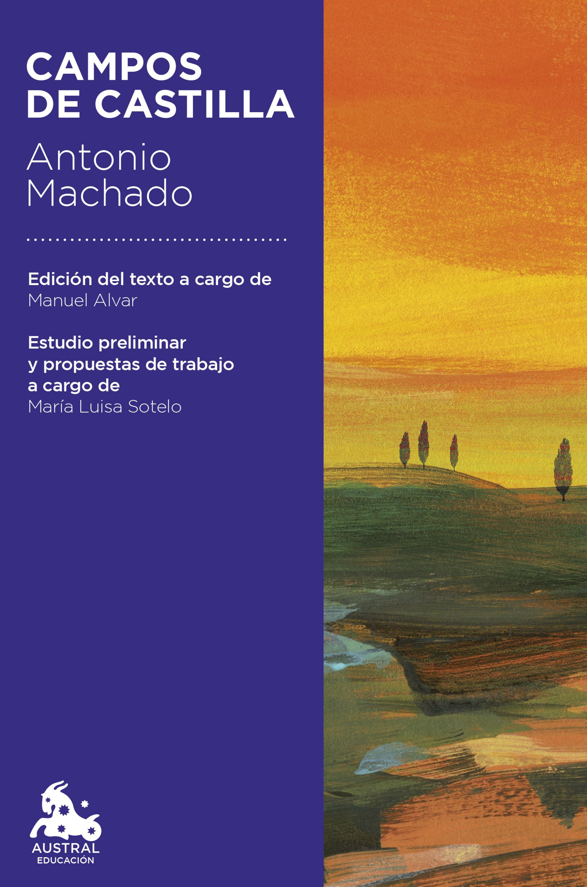 Campos de Castilla. Antonio Machado (Austral) 9788408298724 Imagen principal del producto