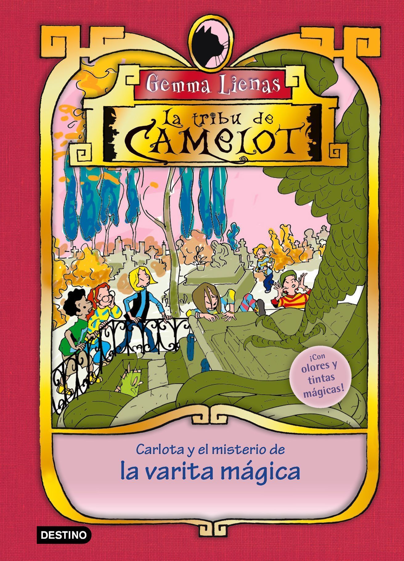 Carlota y el misterio de la varita mágica: La Tribu de Camelot II. Con olores y tintas mágicas. Imagen principal del producto