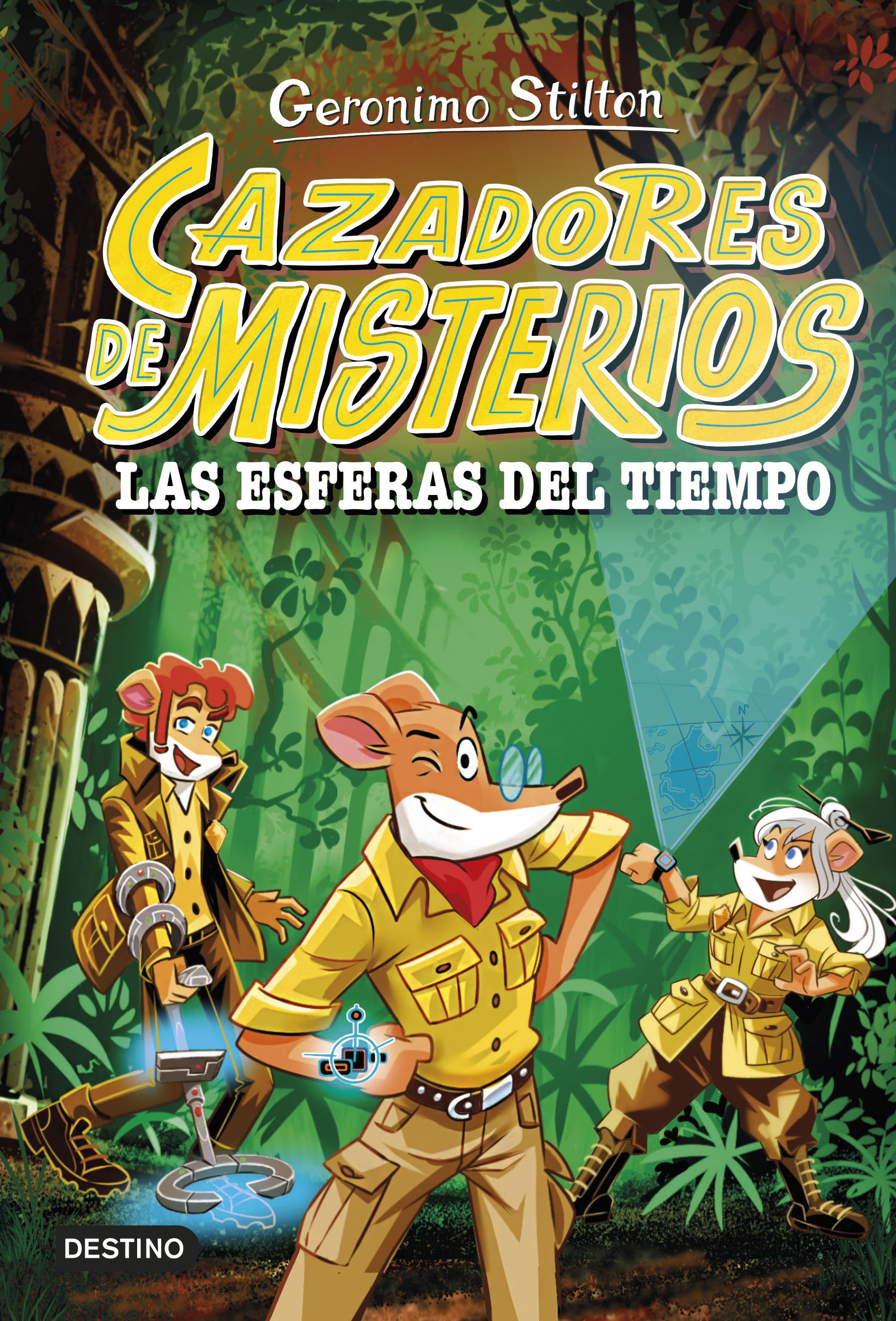 Cazadores de misterios 1. Las esferas del tiempo. Geronimo Stilton (Destino Infantil & Juvenil) 9788408286844 Imagen principal del producto