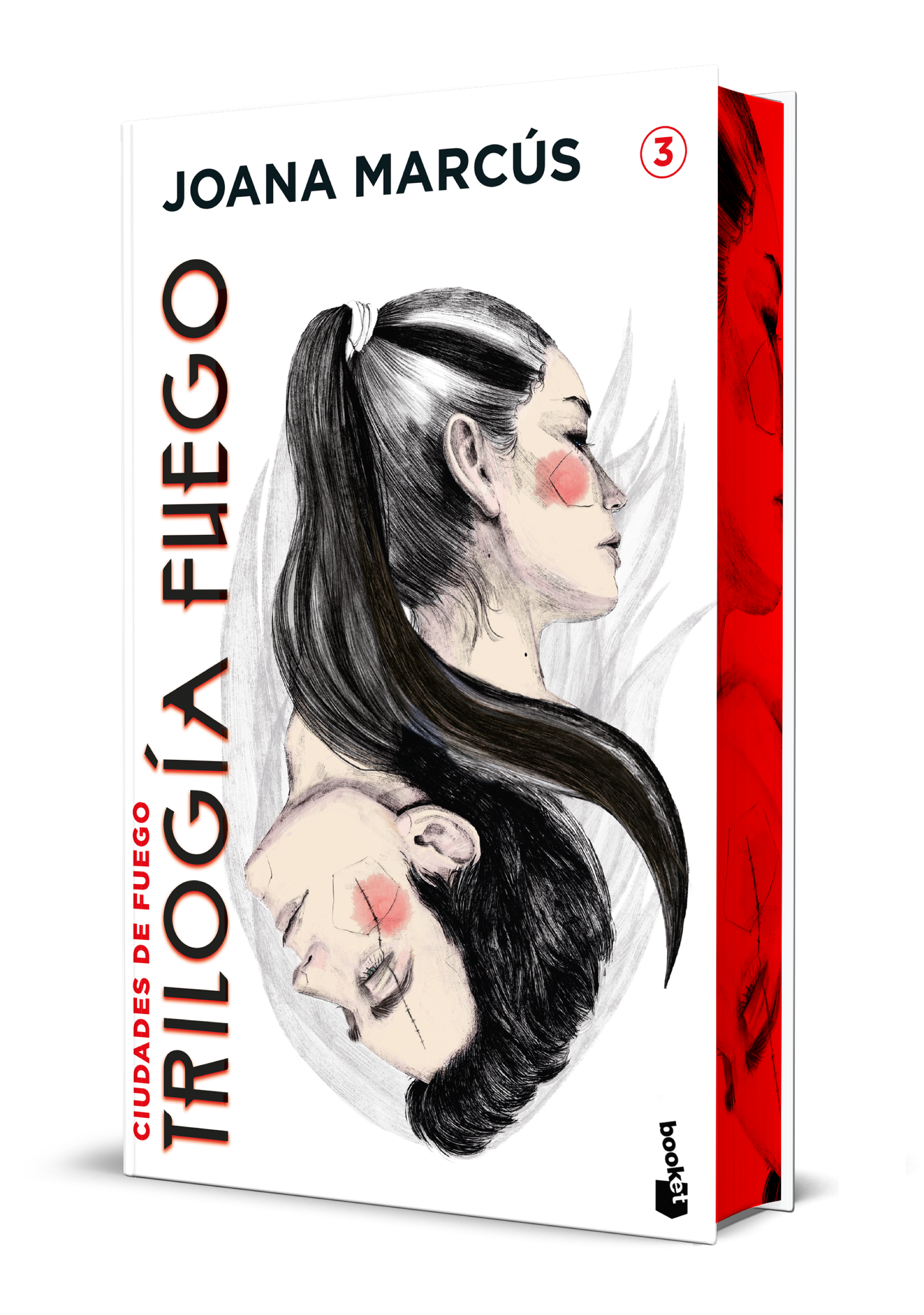 Ciudades de fuego. Edición especial con cantos decorados: Trilogía fuego, 3. Joana Marcús (Booket) 9788408310556 Imagen principal del producto