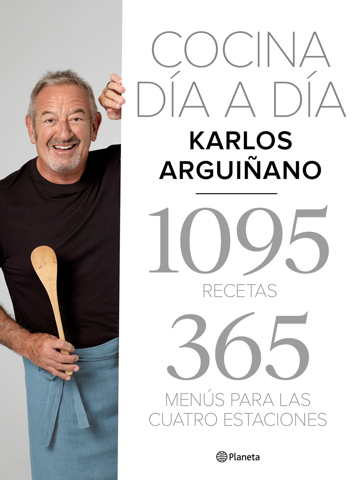 Cocina día a día: 1095 recetas 365 menús para las cuatro estaciones. Karlos Arguiñano (Editorial Planeta) 9788408217275 Imagen principal del producto