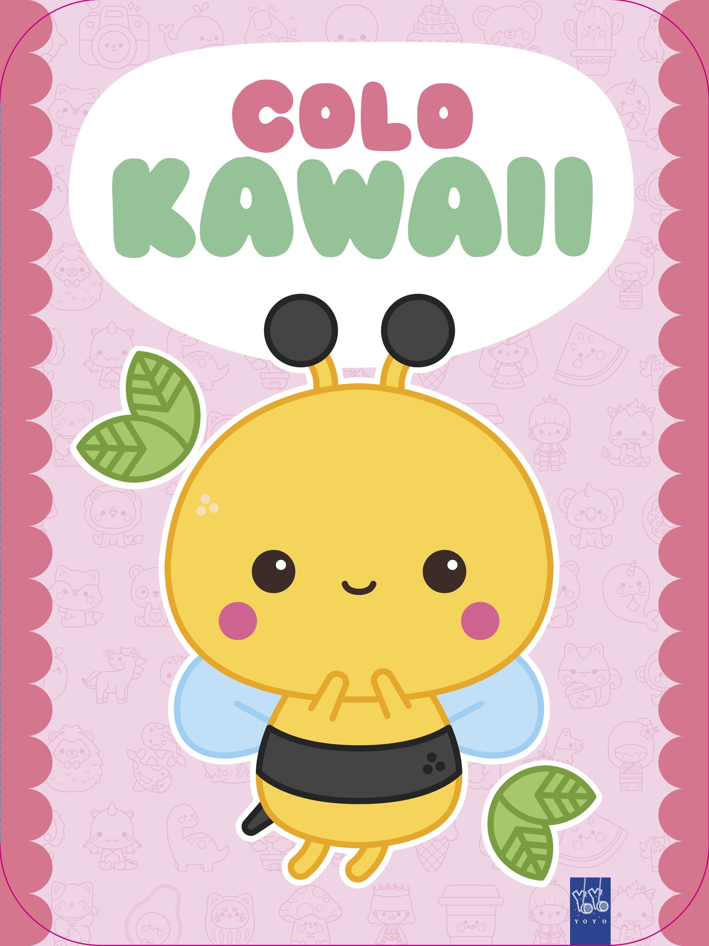 Colo Kawaii. Abeja. YOYO (Yoyo) 9788408312024 Imagen principal del producto