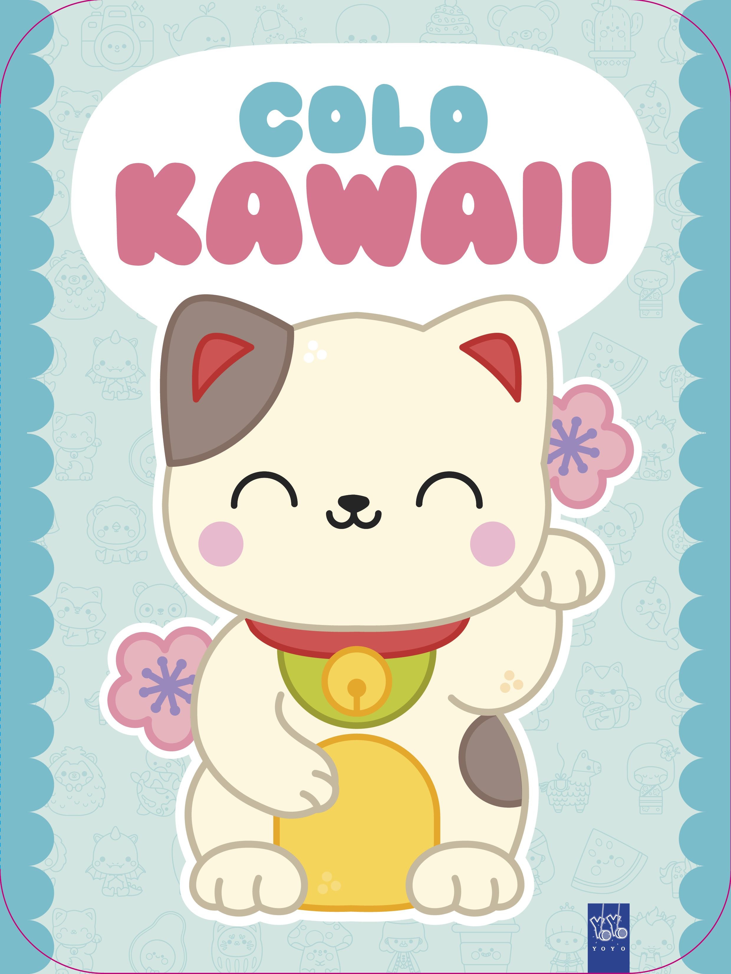 Colo Kawaii. Gato. YOYO (Yoyo) 9788408312017 Imagen principal del producto