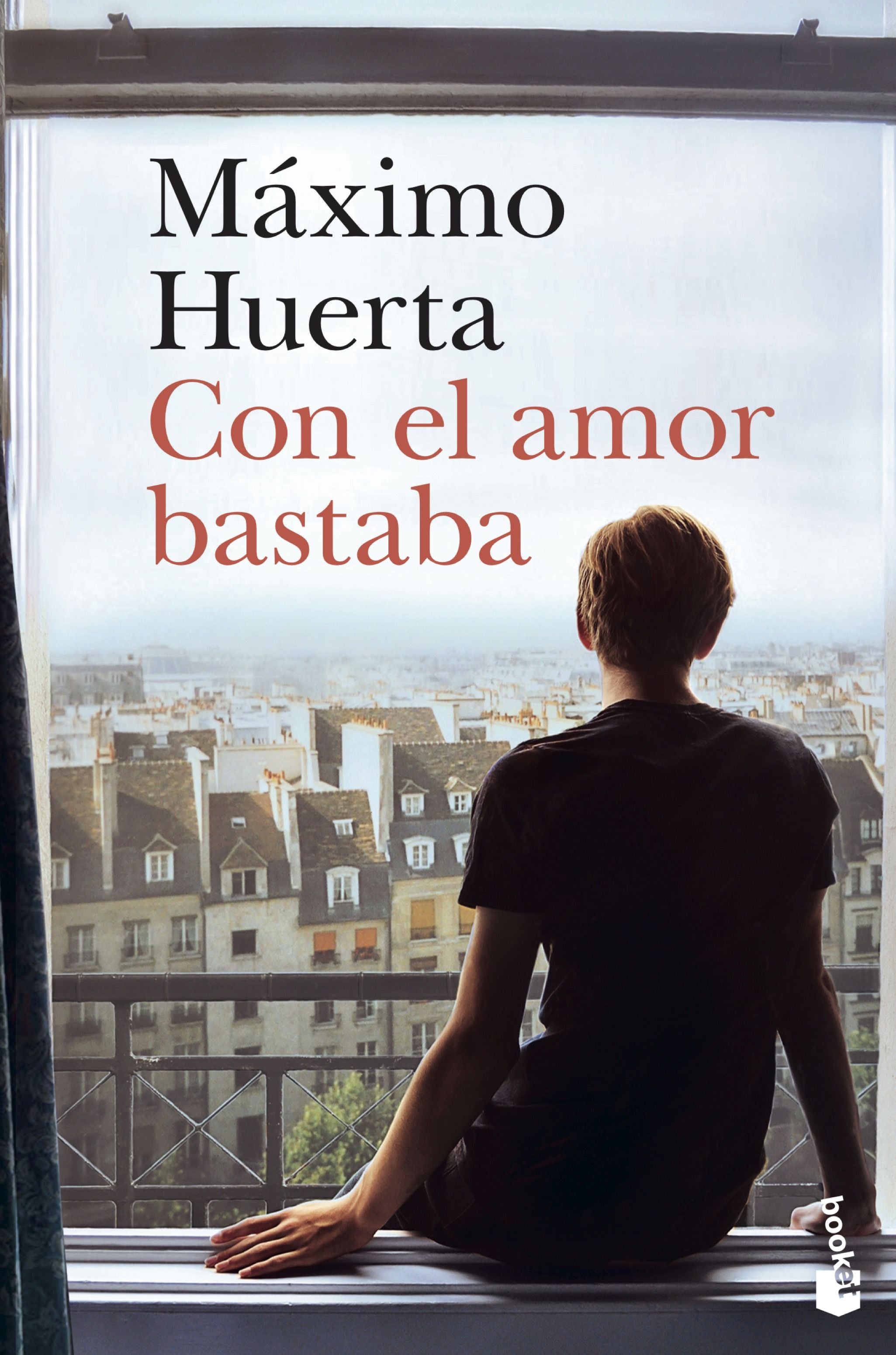 Con el amor bastaba. Máximo Huerta (Booket) 9788408242567 Imagen principal del producto
