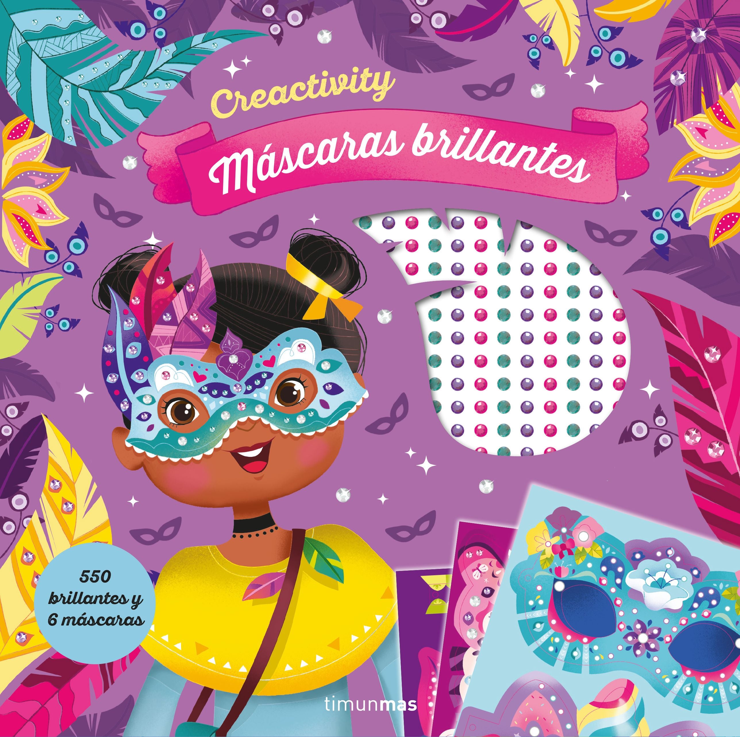 Creactivity. Máscaras brillantes. Varios Autores (Timun Mas Infantil) 9788408236313