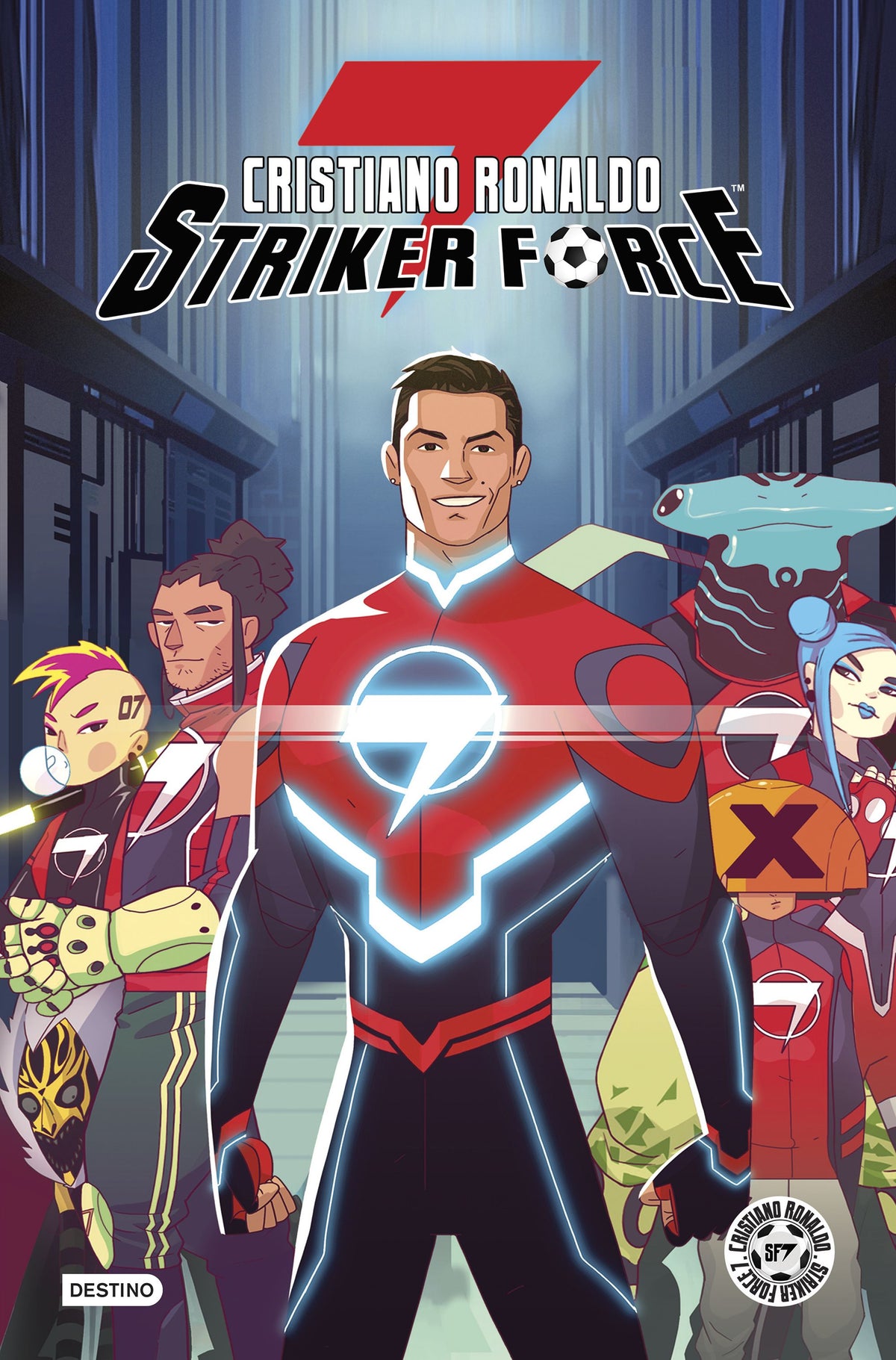Cristiano Ronaldo Striker Force 7. Volumen 1. Cristiano Ronaldo (Destino Infantil & Juvenil) 9788408223139