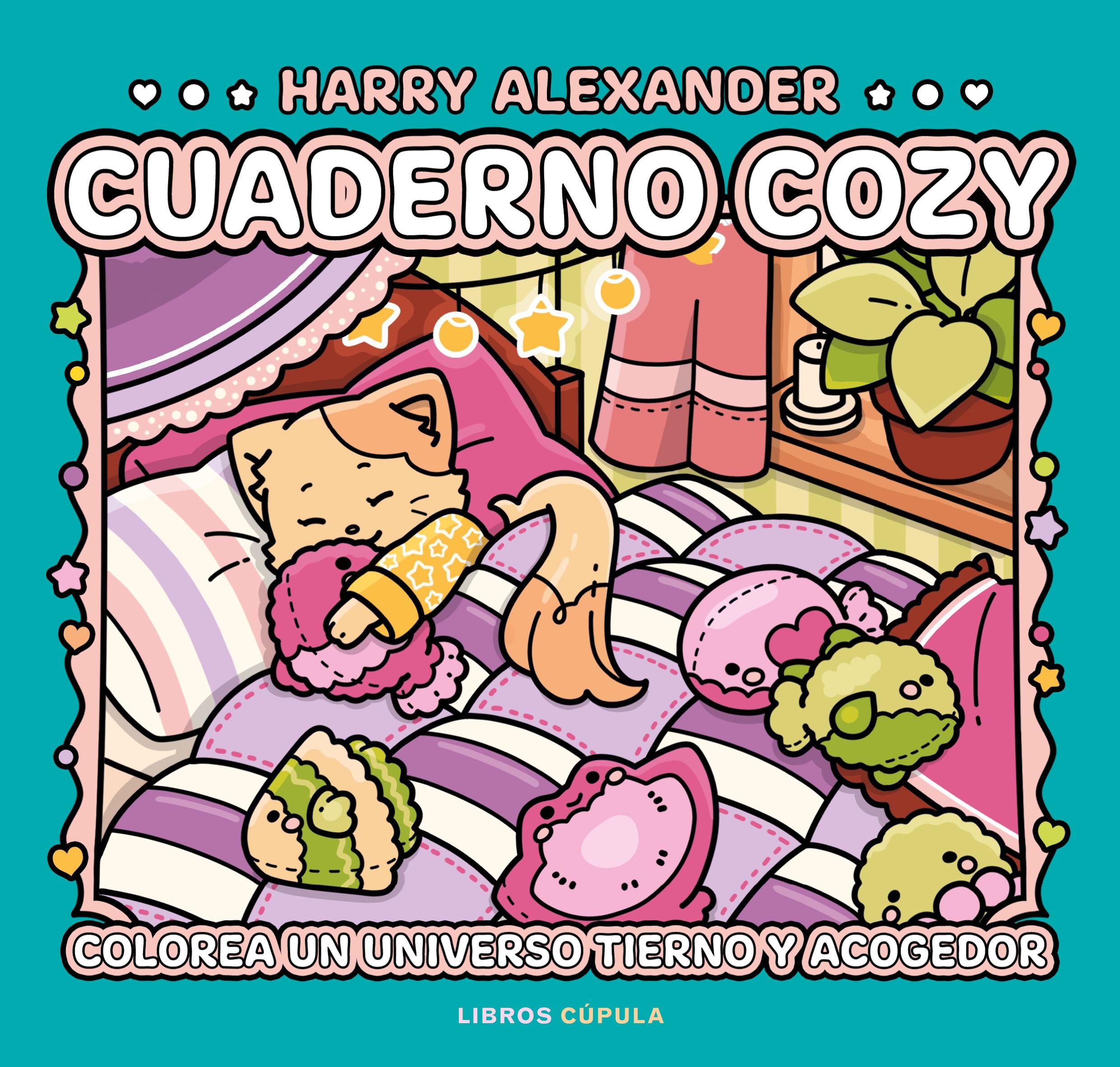 Cuaderno Cozy: Colorea un Universo Tierno y Acogedor