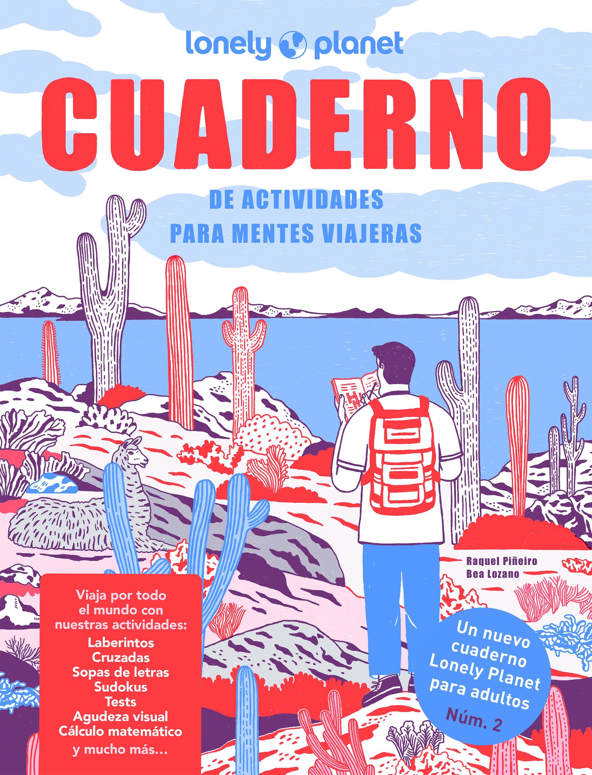 Cuaderno de actividades para mentes viajeras. Vol. 2. Raquel Piñeiro (GeoPlaneta) 9788408255888
