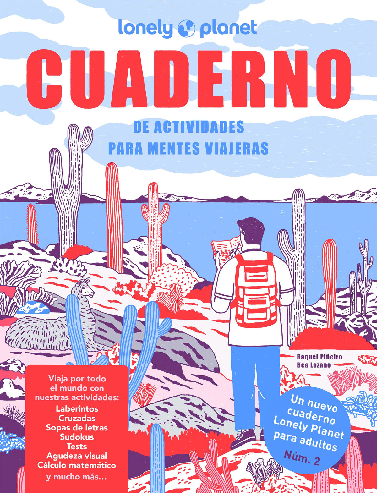Cuaderno de actividades para mentes viajeras. Vol. 2. Raquel Piñeiro (GeoPlaneta) 9788408255888