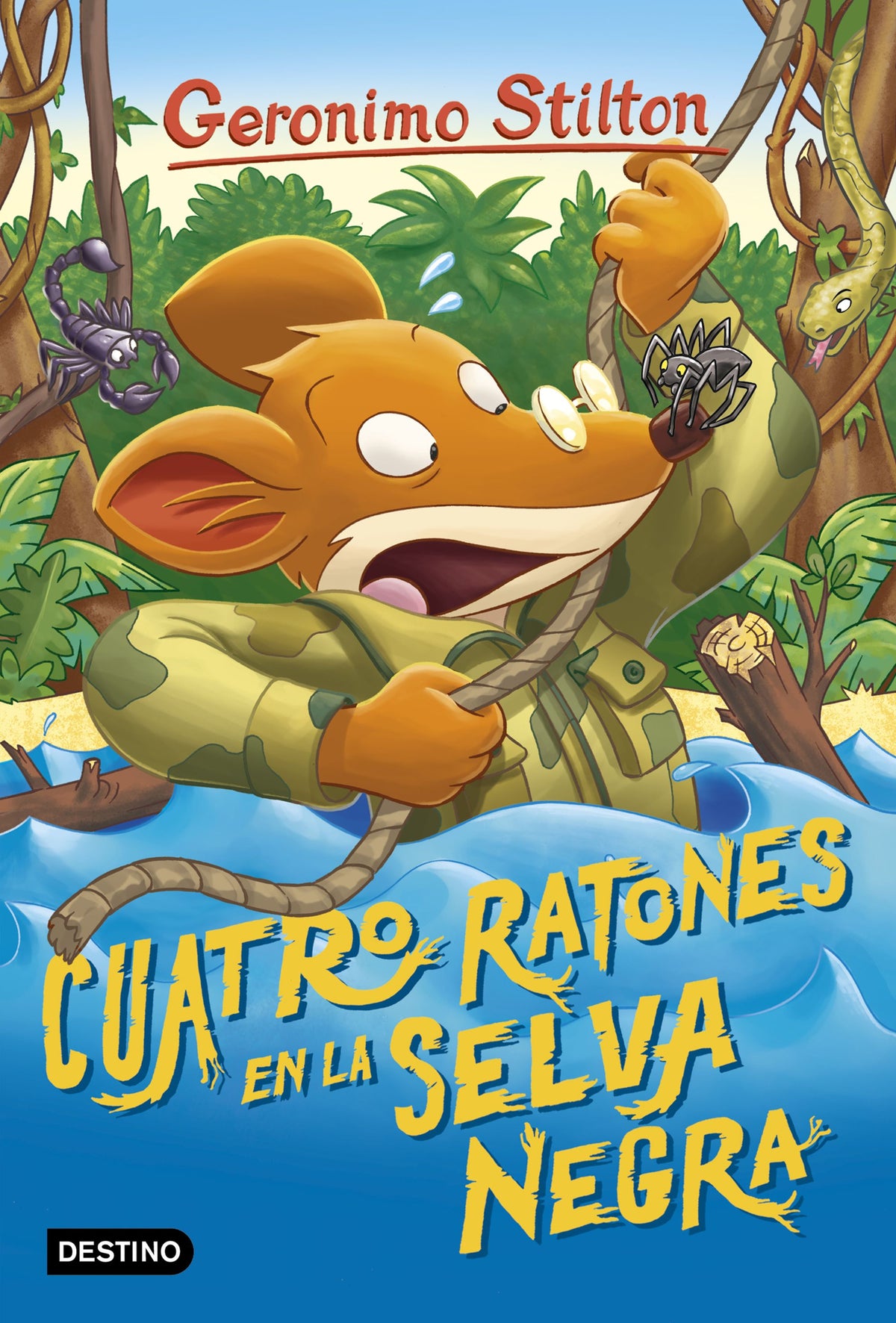 Cuatro ratones en la Selva Negra: Geronimo Stilton 11