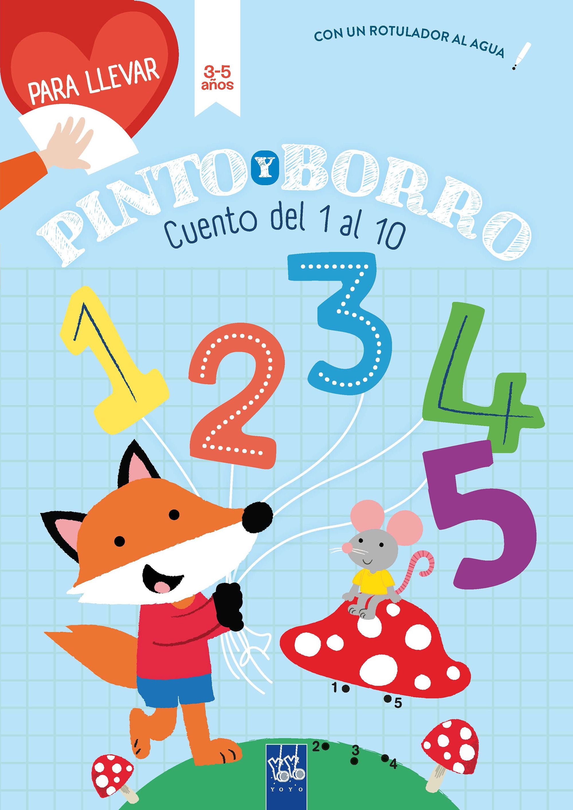 Cuento del 1 al 10. 3-5 años. YOYO (Yoyo) 9788408268321