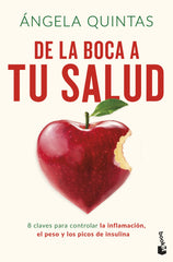De la boca a tu salud: 8 claves para controlar la inflamación, el peso y los picos de insulina. Ángela Quintas (Booket) 9788408313939