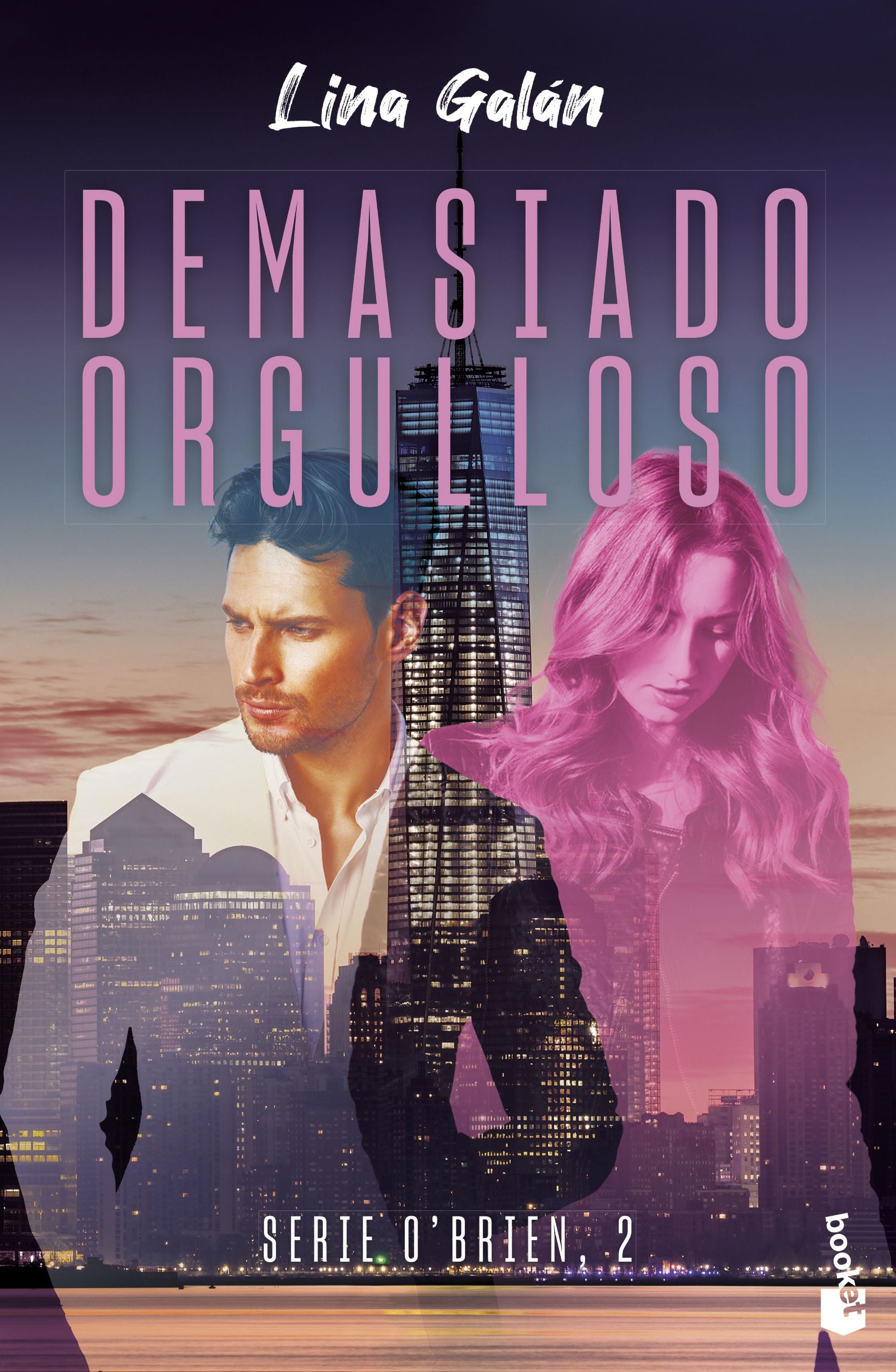 Demasiado orgulloso (Serie O'Brien, 2). Lina Galán (Booket) 9788408290285 Imagen principal del producto