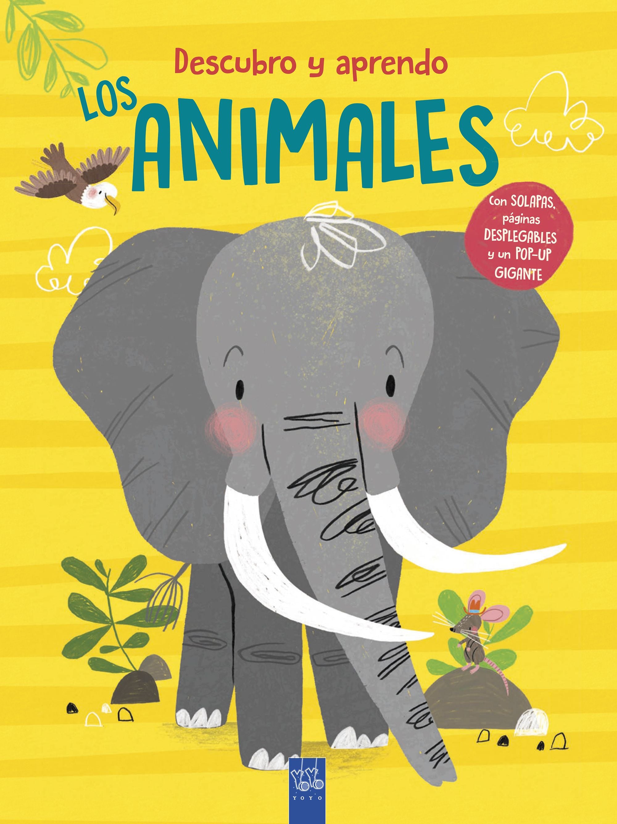 Descubro y aprendo. Los animales. YOYO (Yoyo) 9788408302070 Imagen principal del producto
