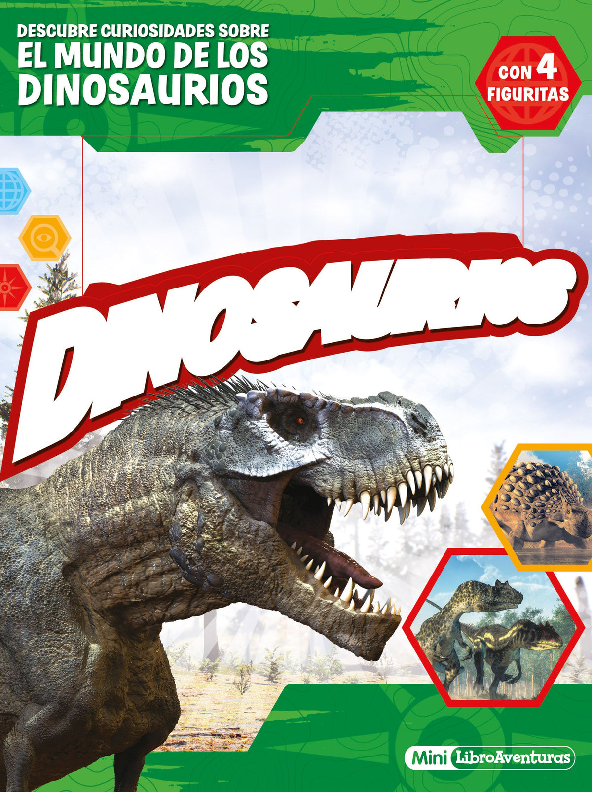 Dinosaurios. Mini-Libroaventuras. AA. VV. (Planeta Junior) 9788408236375