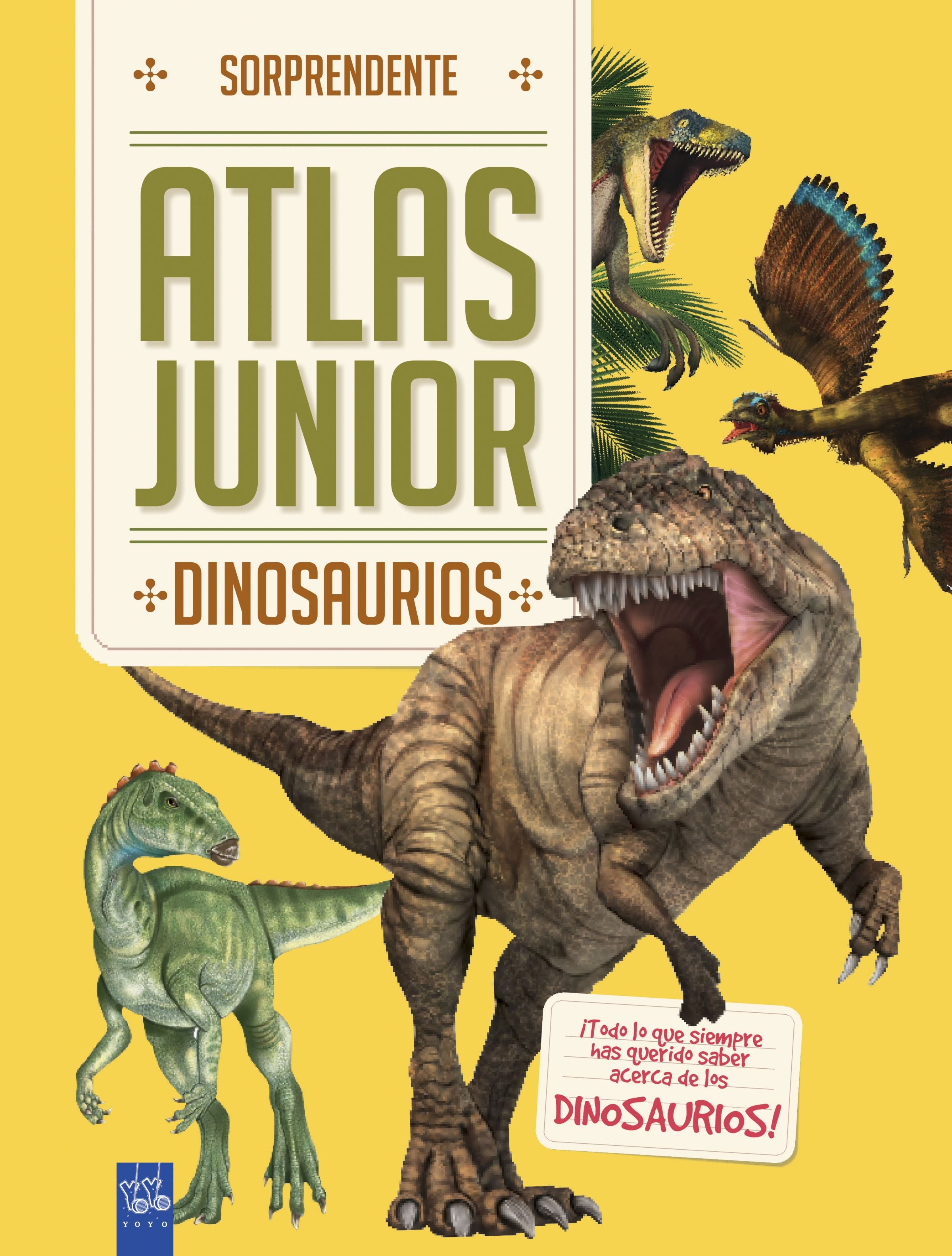 Dinosaurios: Sorprendente Atlas Junior Imagen principal del producto