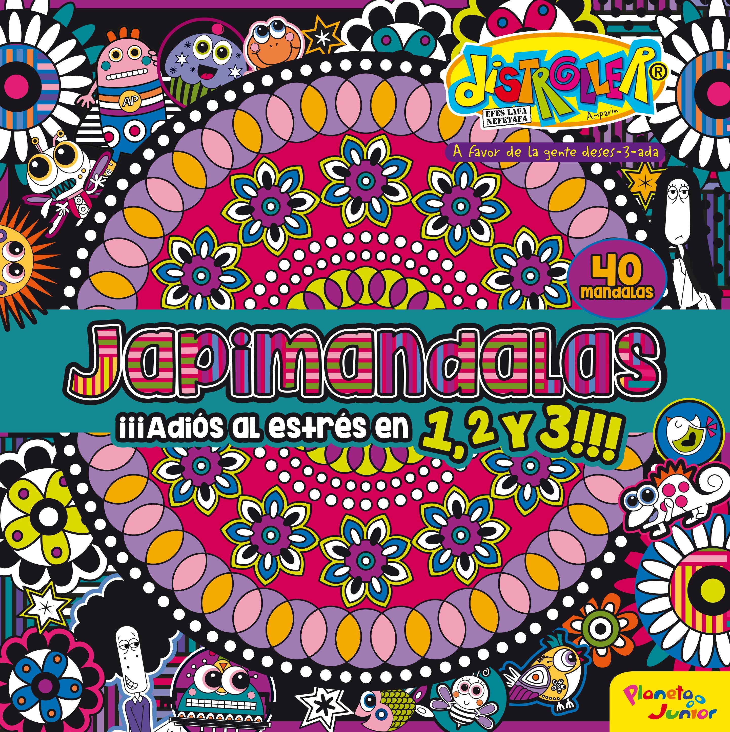 Distroller. Japimandalas: Libro para colorear. Distroller (Planeta Junior) 9788408208969 Imagen principal del producto