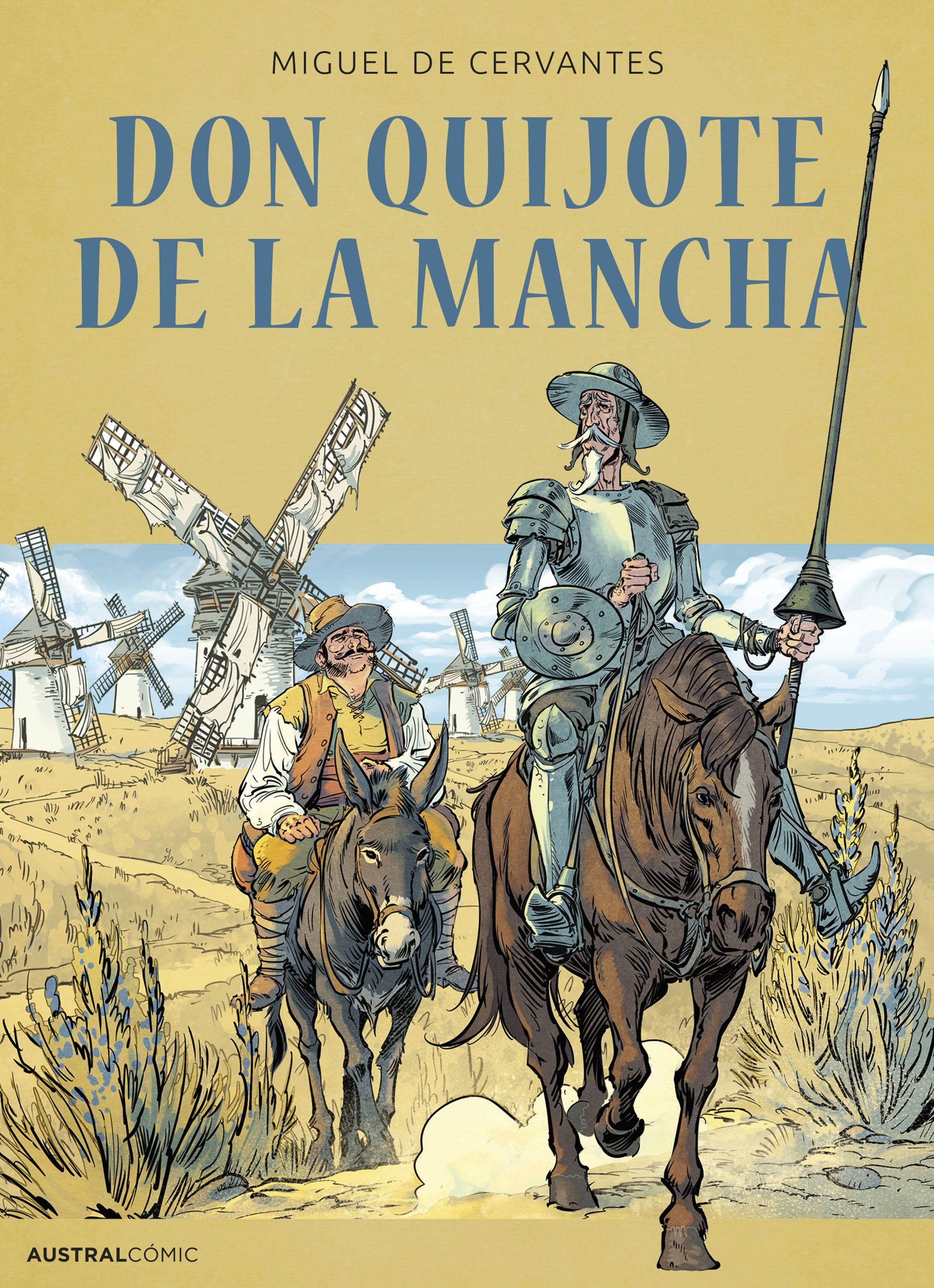 Don Quijote de la Mancha (cómic). Miguel de Cervantes (Austral) 9788408270881 Imagen principal del producto