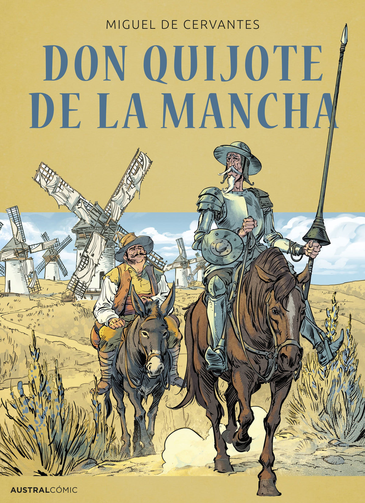 Don Quijote de la Mancha (cómic). Miguel de Cervantes (Austral) 9788408270881