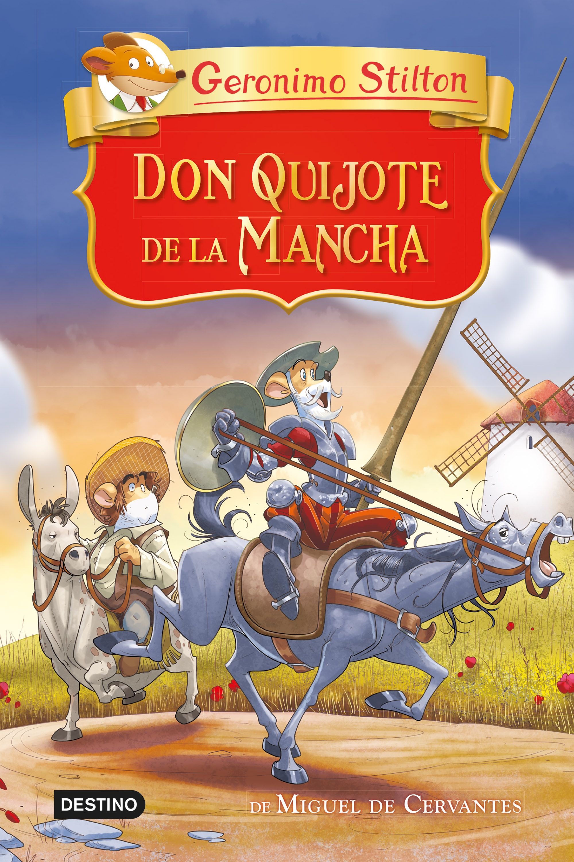Don Quijote de la Mancha. Geronimo Stilton (Destino Infantil & Juvenil) 9788408250975