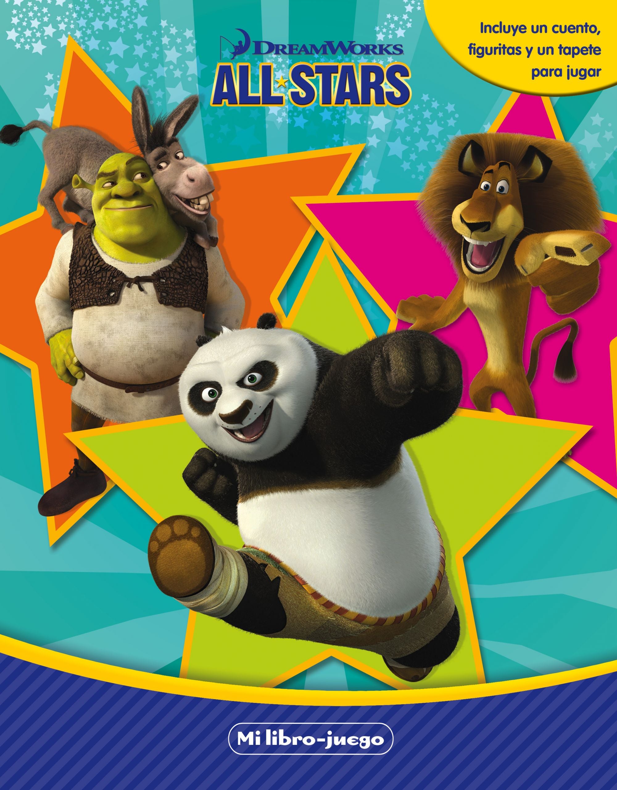 Dreamworks. All Stars. Mi libro-juego Imagen principal del producto