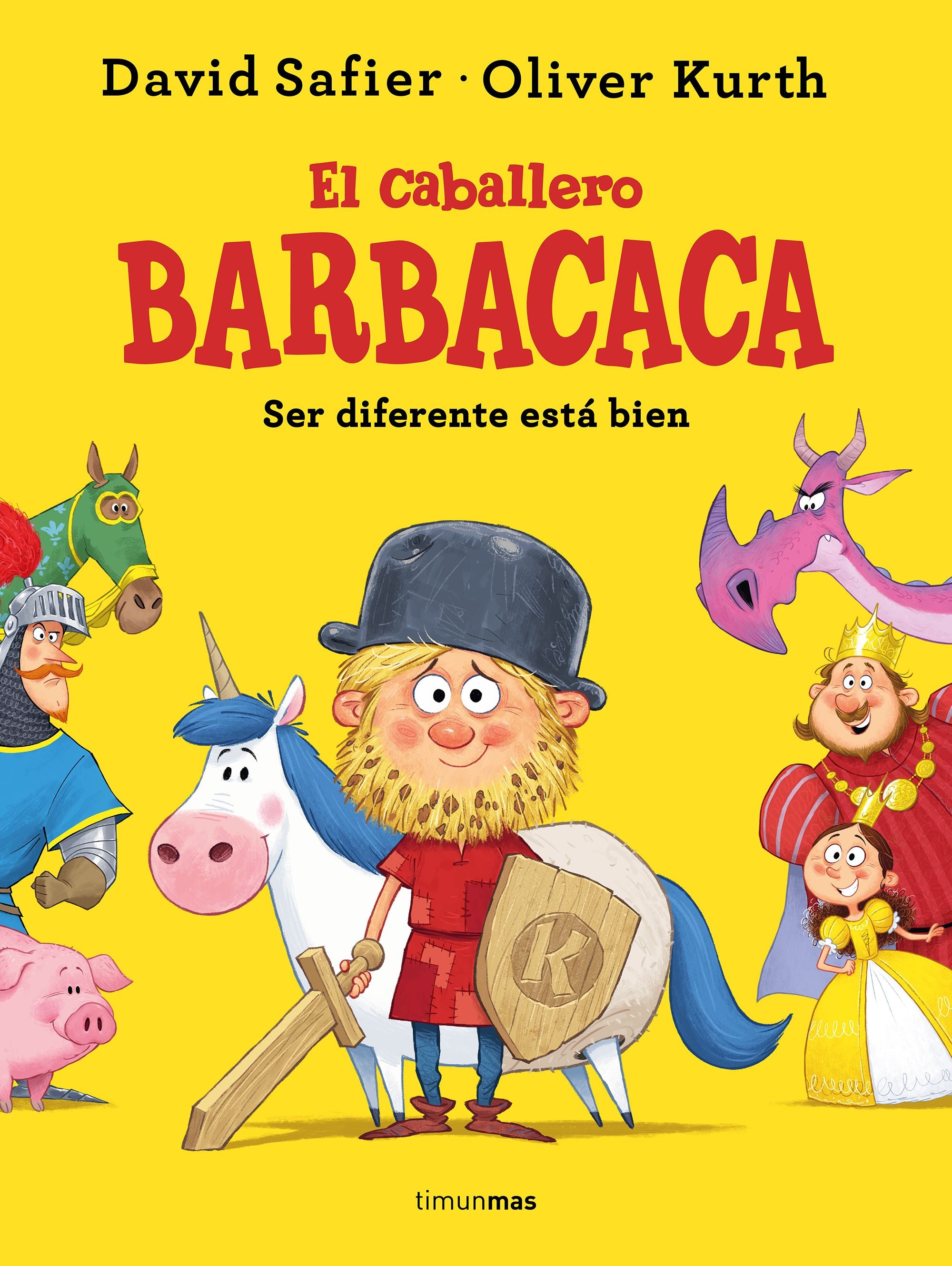 El caballero Barbacaca: Ser diferente está bien. David Safier (Timun Mas Infantil) 9788408284918 Imagen principal del producto