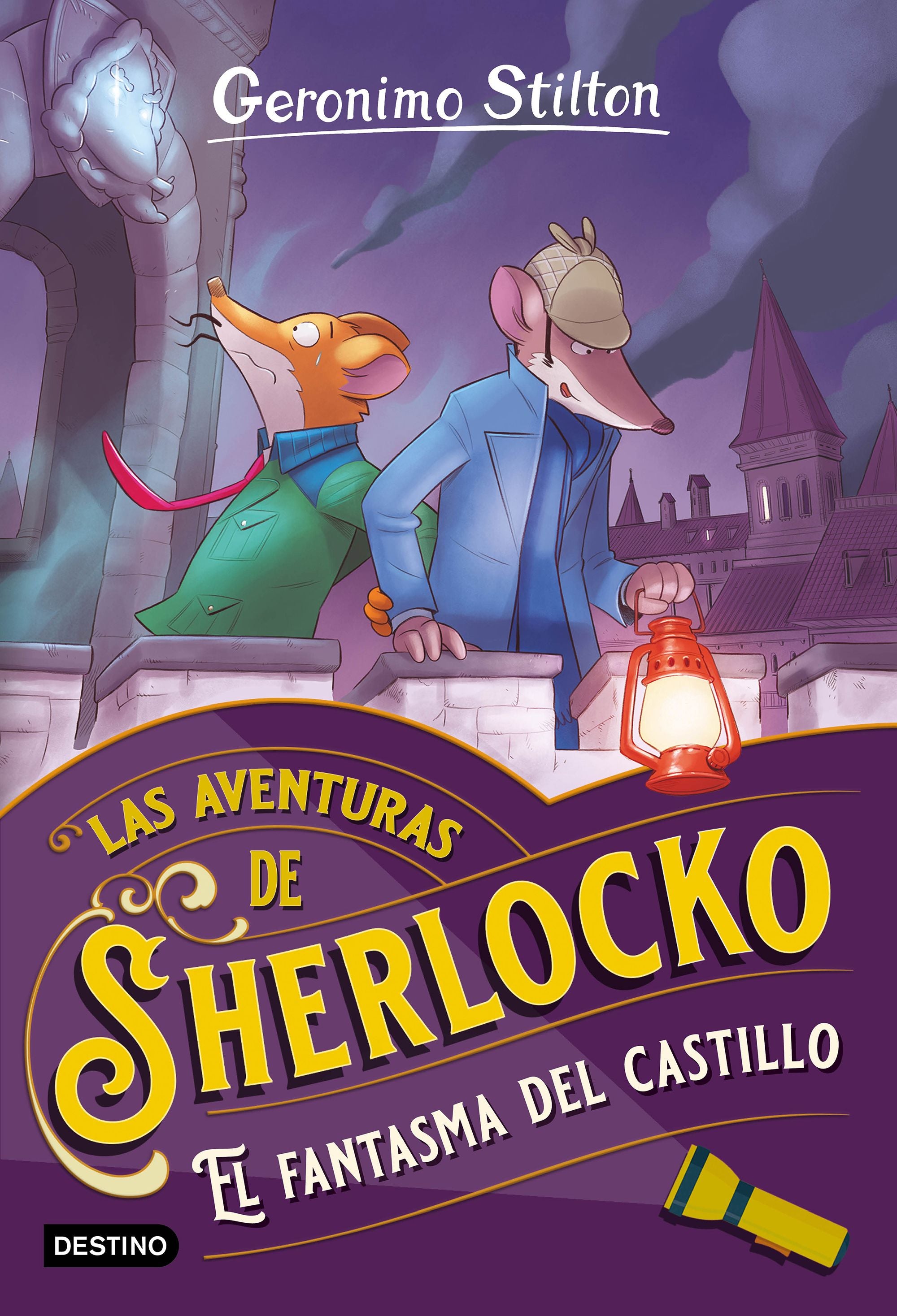 El fantasma del castillo: Las aventuras de Sherlocko 5. Geronimo Stilton (Destino Infantil & Juvenil) 9788408273462