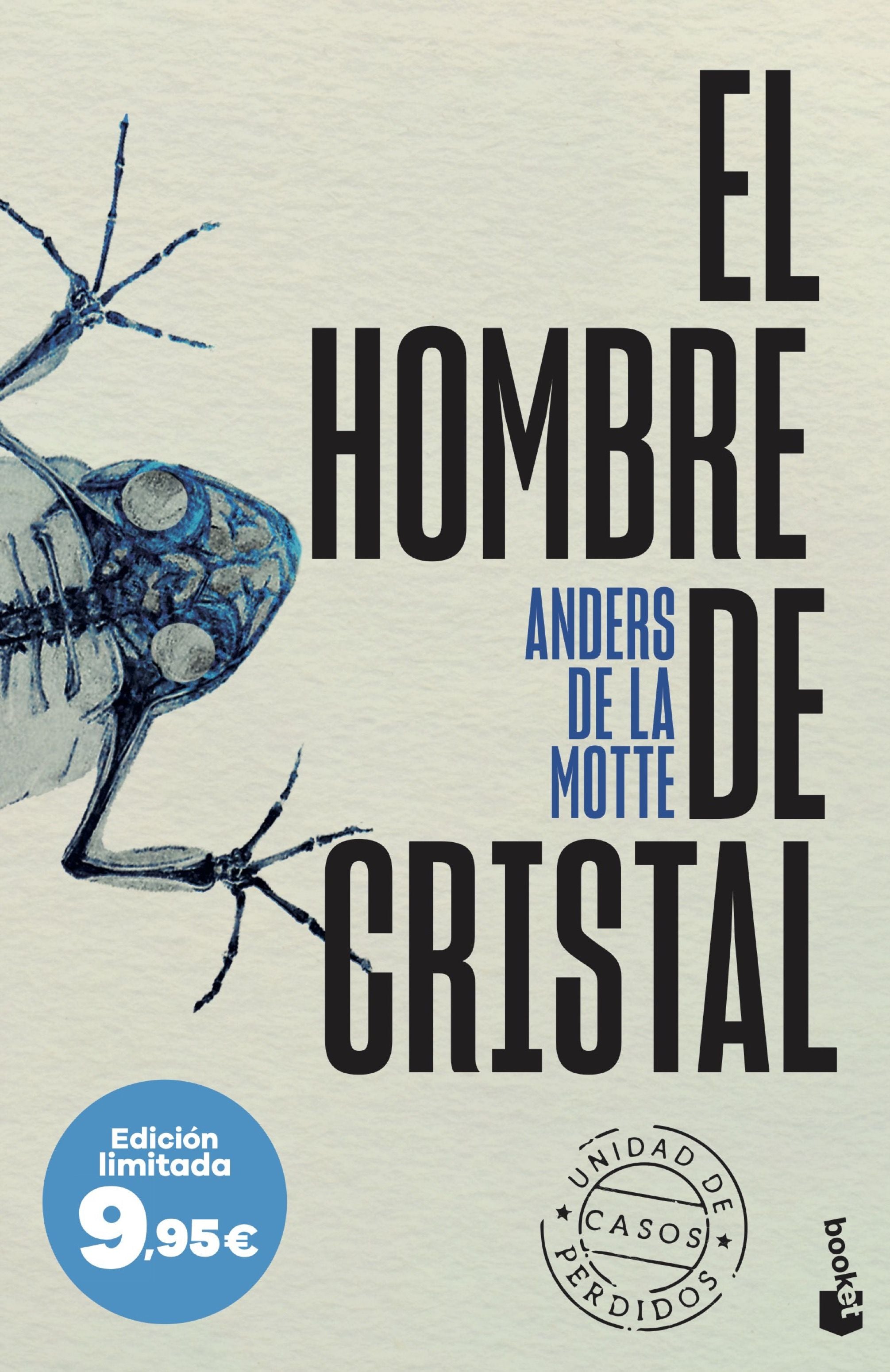 El hombre de cristal: Edición limitada a precio especial. Anders de la Motte (Booket) 9788408315452 Imagen principal del producto