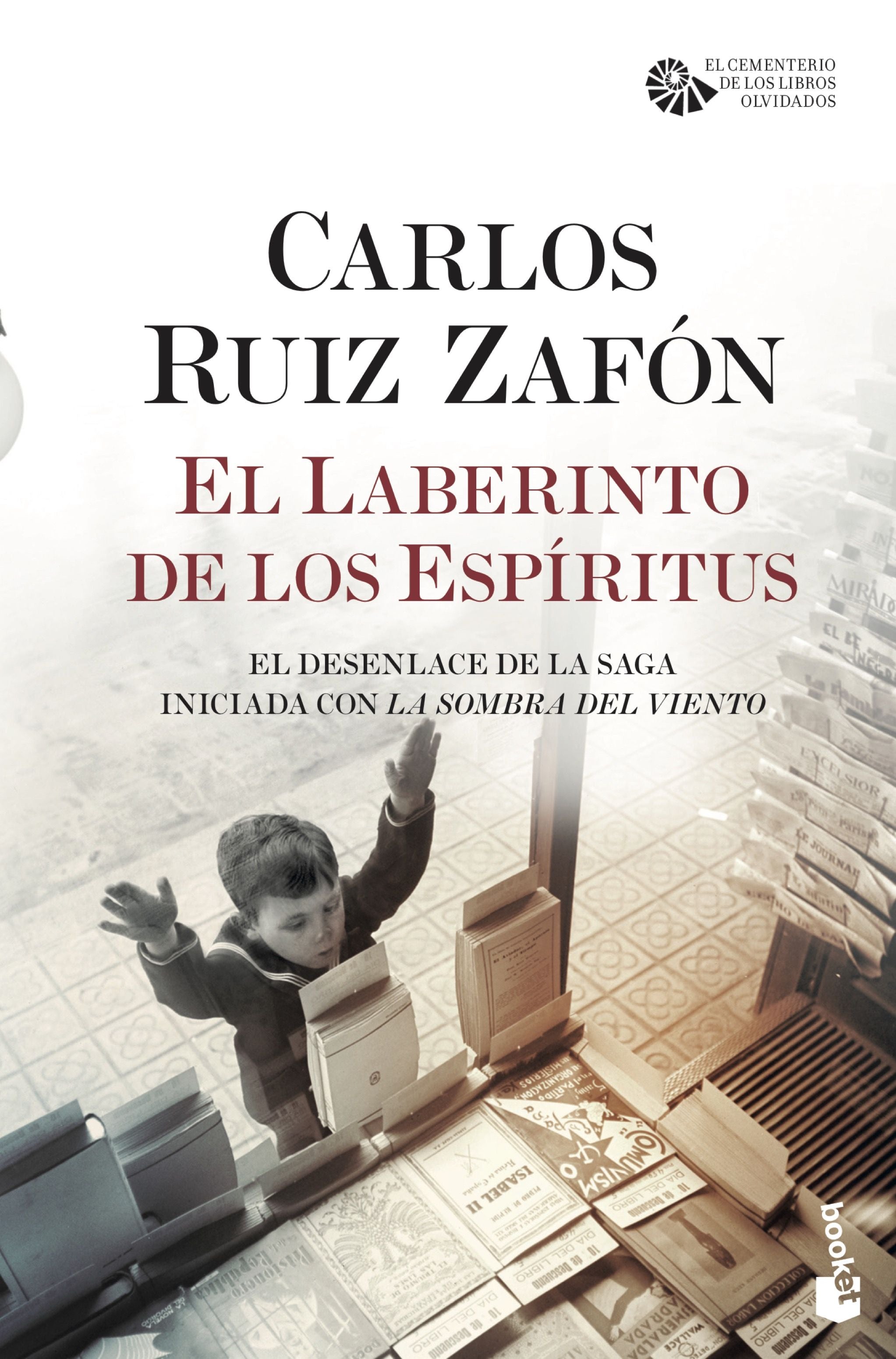 El Laberinto de los Espíritus: El cementerio de los libros olvidados, 4. Carlos Ruiz Zafón (Booket) 9788408241324 Imagen principal del producto
