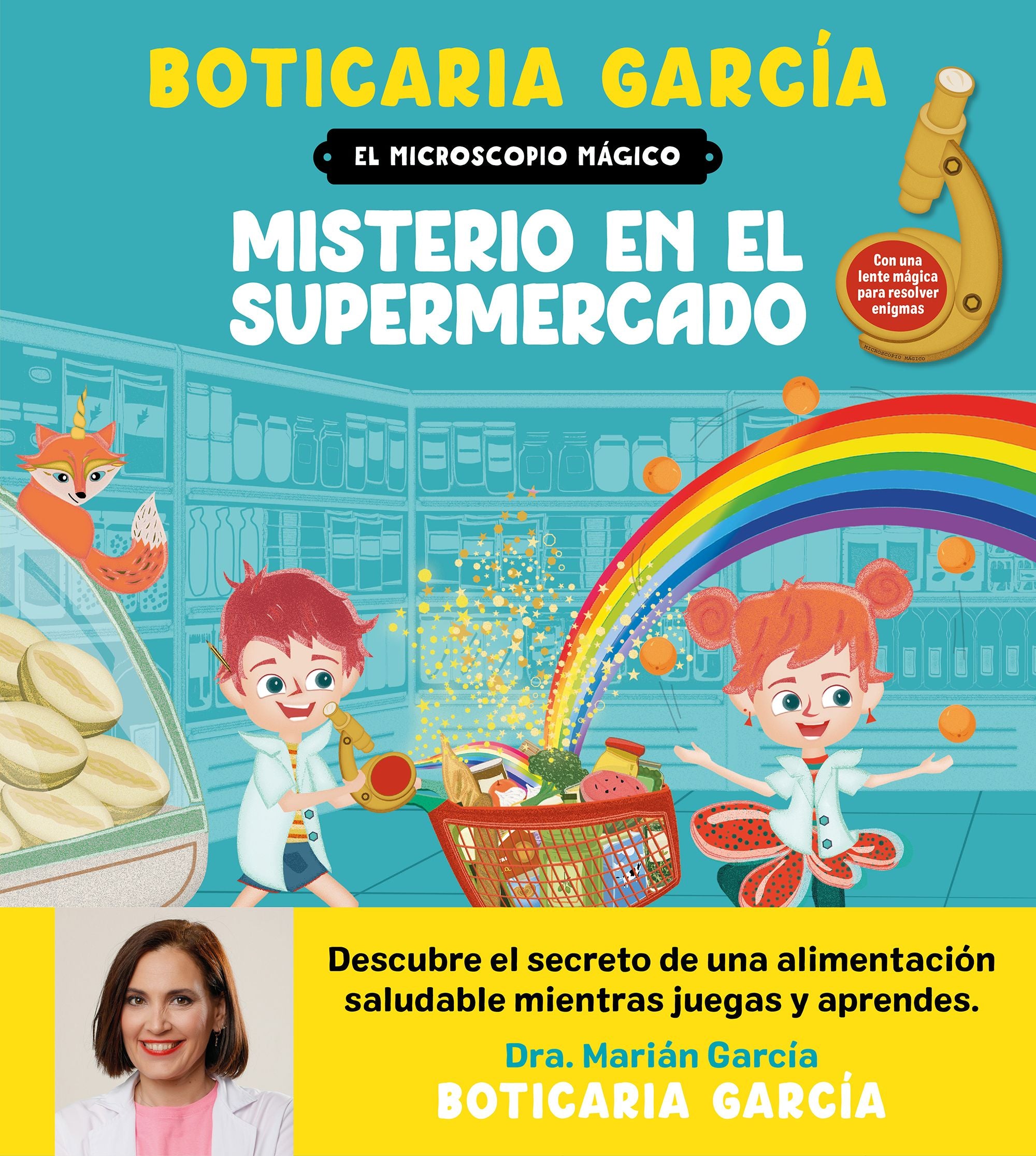 El microscopio mágico. Misterio en el supermercado. Boticaria García (Destino Infantil & Juvenil) 9788408300588 Imagen principal del producto