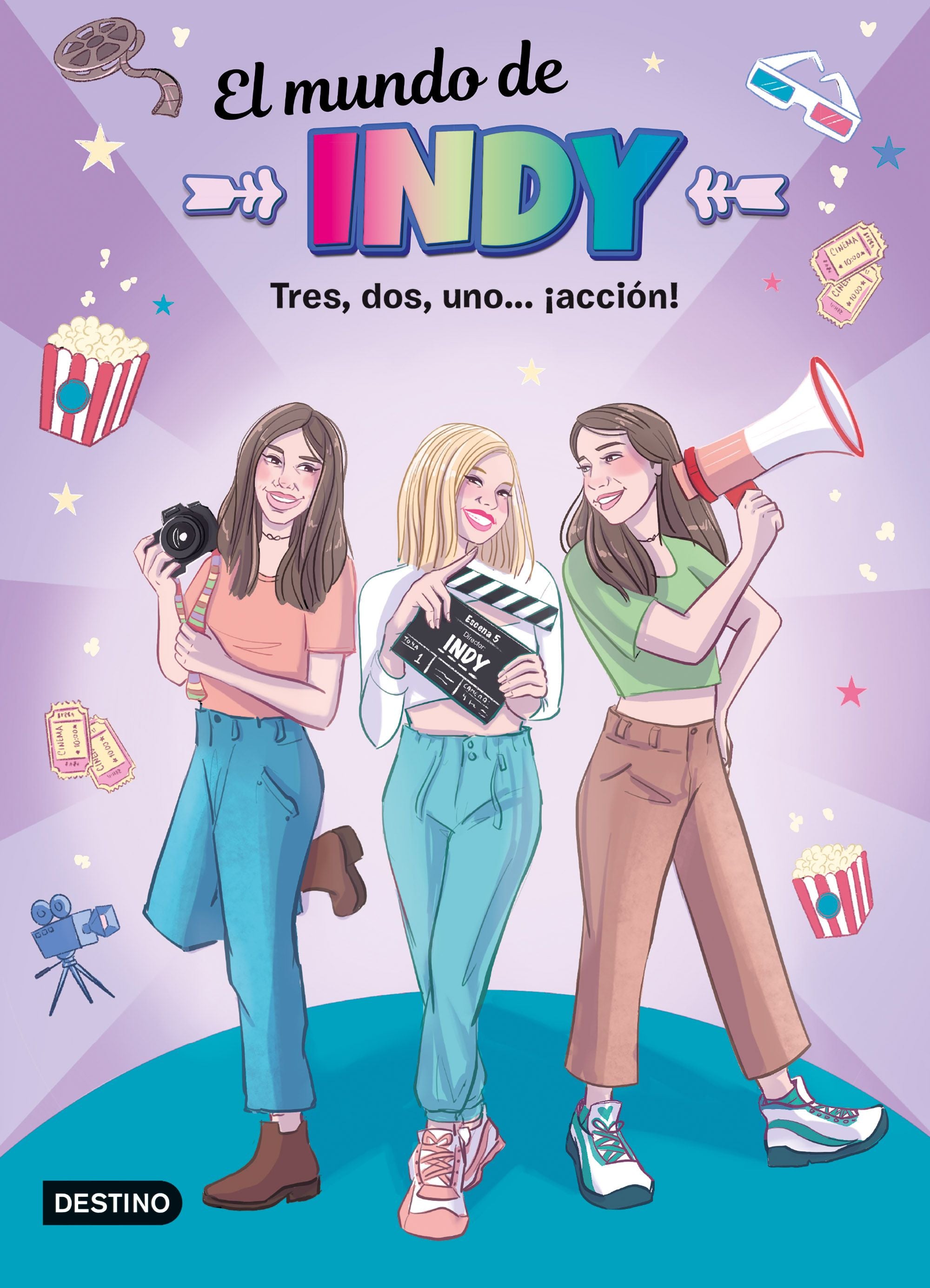 El Mundo de Indy. Tres, dos, uno... ¡acción!. El mundo de Indy (Destino Infantil & Juvenil) 9788408253747