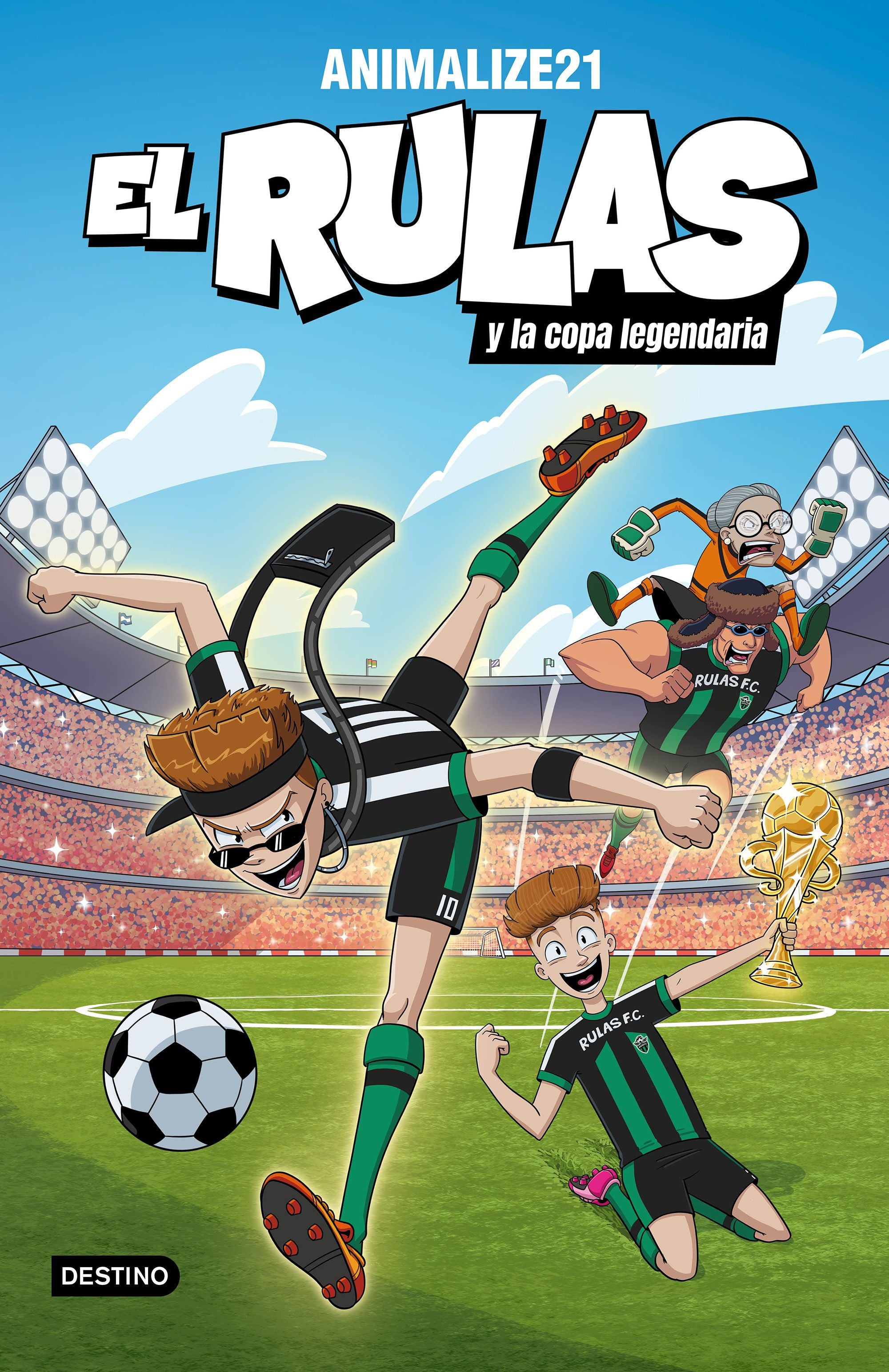 El Rulas 2. El Rulas y la Copa Legendaria. Animalize21 (Destino Infantil & Juvenil) 9788408282501 Imagen principal del producto