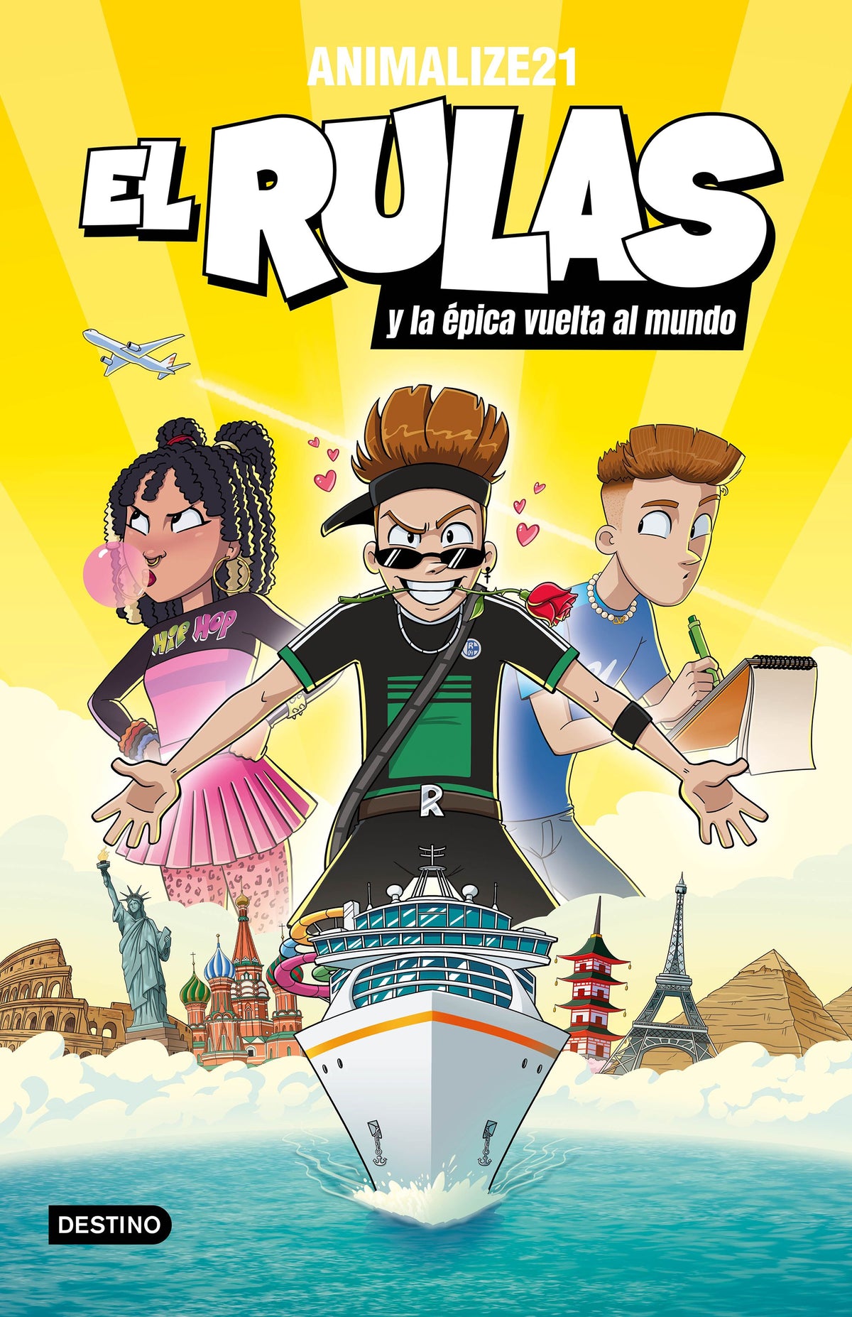 El Rulas 3. El Rulas y la épica vuelta al mundo. Animalize21 (Destino Infantil & Juvenil) 9788408290834