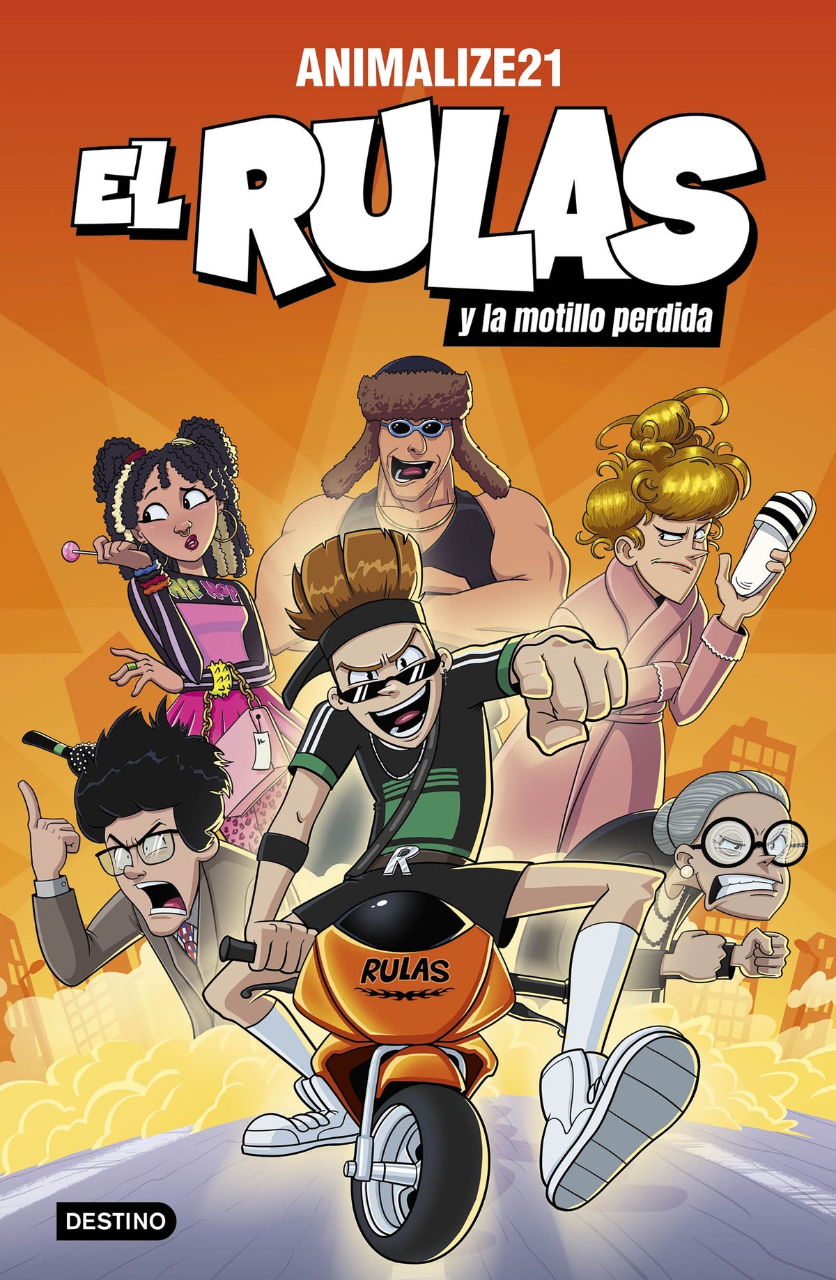 El Rulas 1. El Rulas y la motillo perdida. Animalize21 (Destino Infantil & Juvenil) 9788408279310