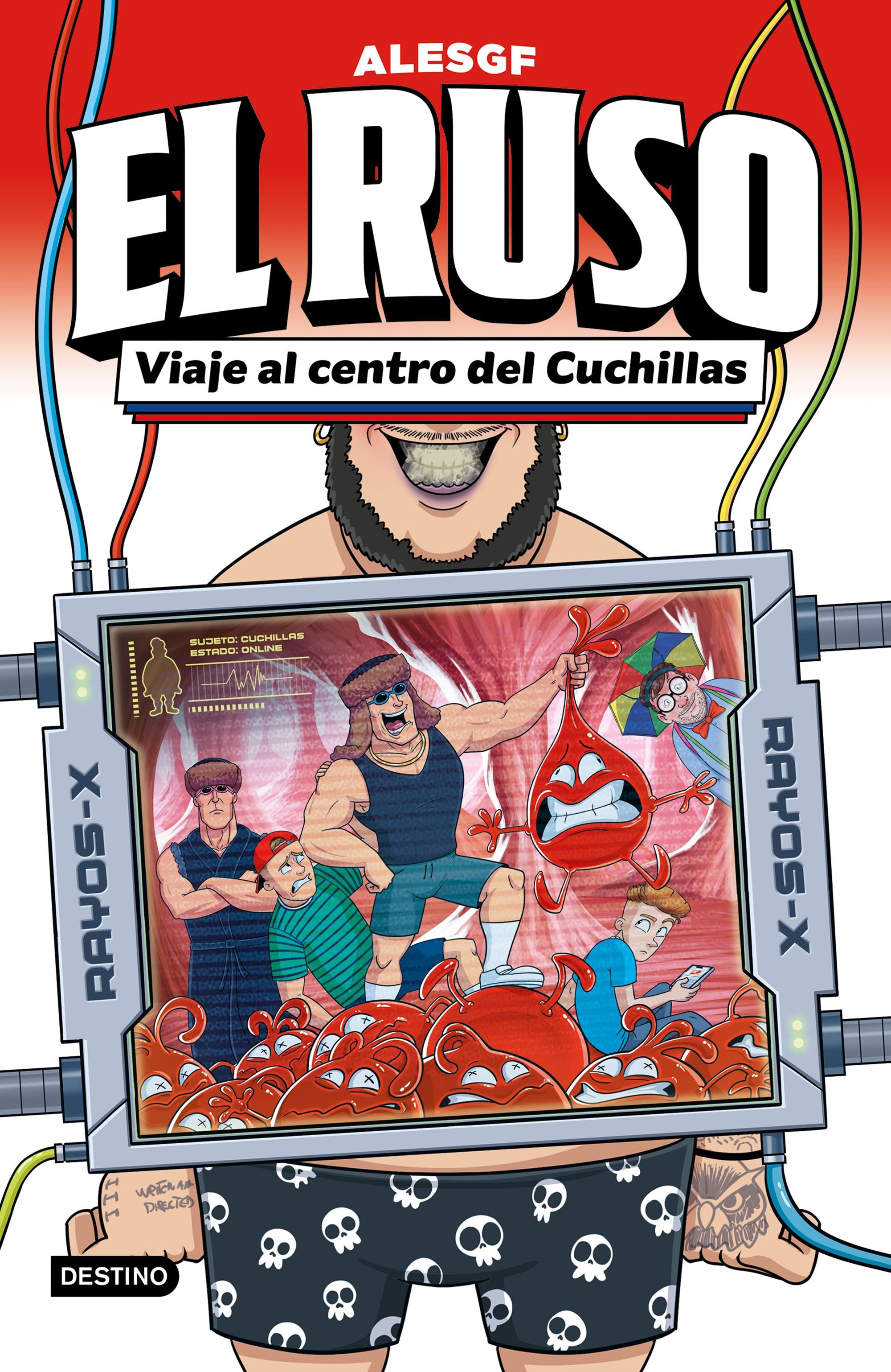 El Ruso 3. Viaje al centro del Cuchillas. AlesGF (Destino Infantil & Juvenil) 9788408315407 Imagen principal del producto