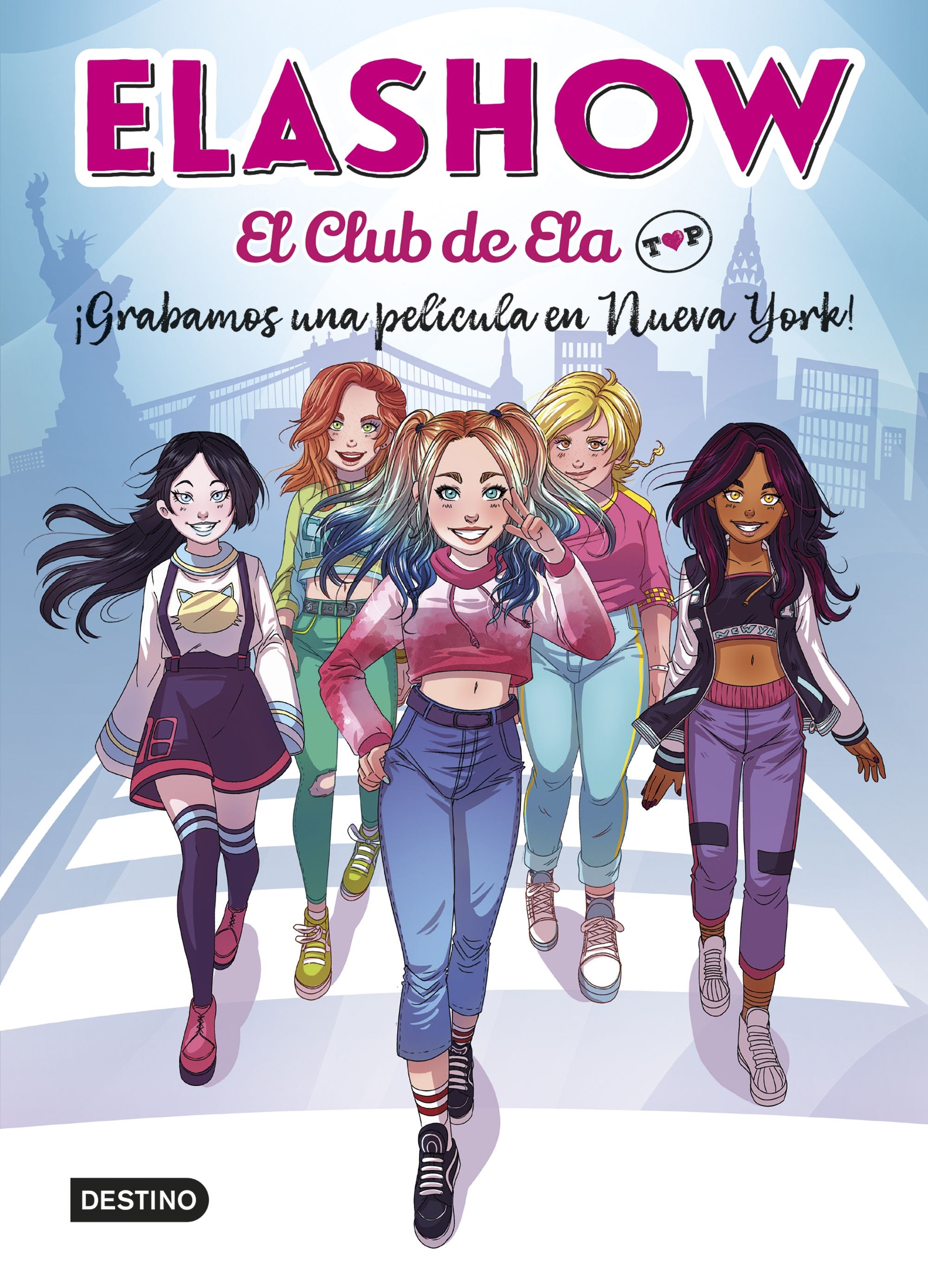 Elashow. El club de Ela Top 1. ¡Grabamos una película en Nueva York!. Elaia Martínez (Destino Infantil & Juvenil) 9788408221906 Imagen principal del producto