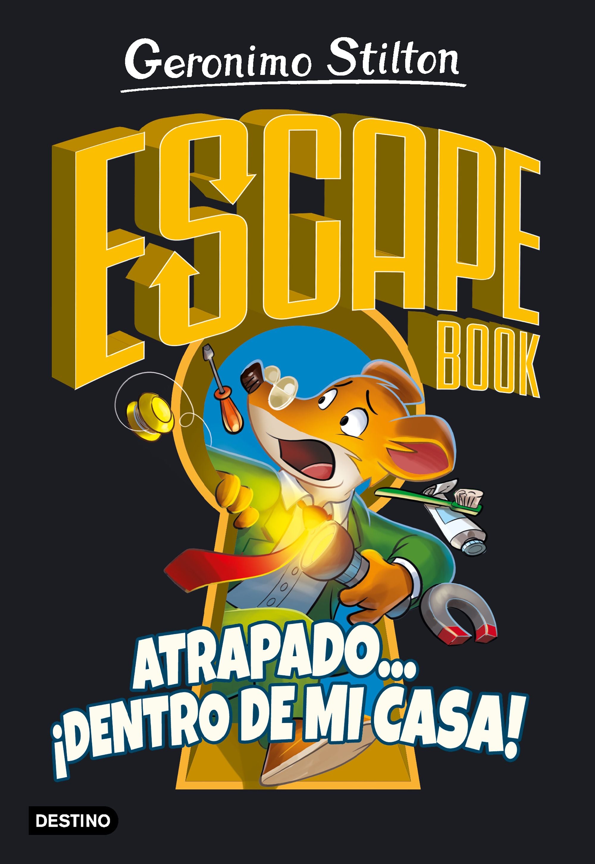 Escape book. Atrapado... ¡dentro de mi casa!. Geronimo Stilton (Destino Infantil & Juvenil) 9788408222330 Imagen principal del producto