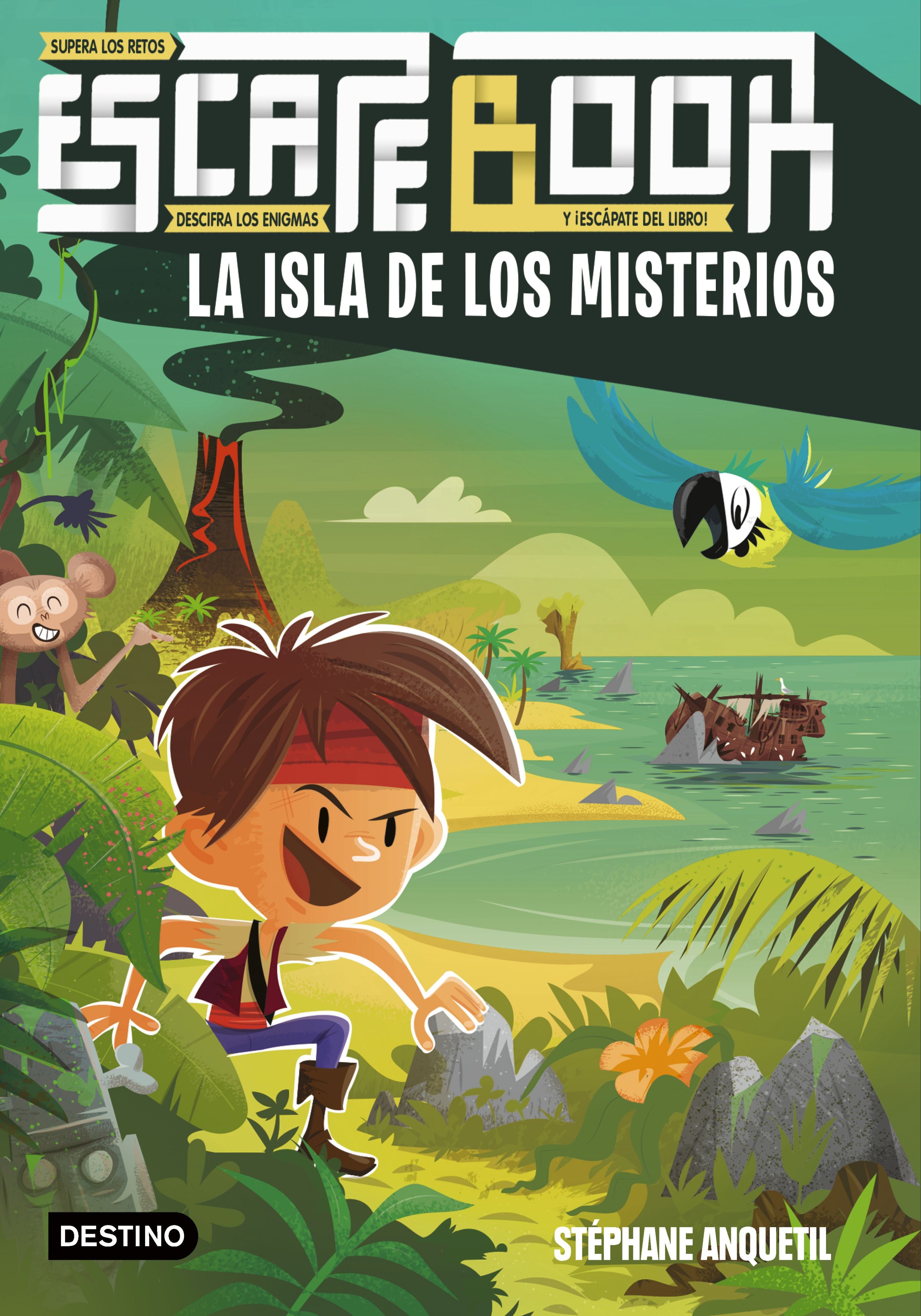 Escape book. La isla de los misterios. Stéphane Anquetil (Destino Infantil & Juvenil) 9788408227236 Imagen principal del producto