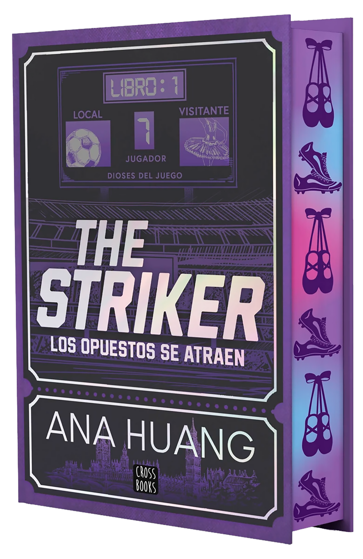 Especial The Striker Dioses juego 1: Edición especial con cantos tintados. Ana Huang (Crossbooks) 9788408297857