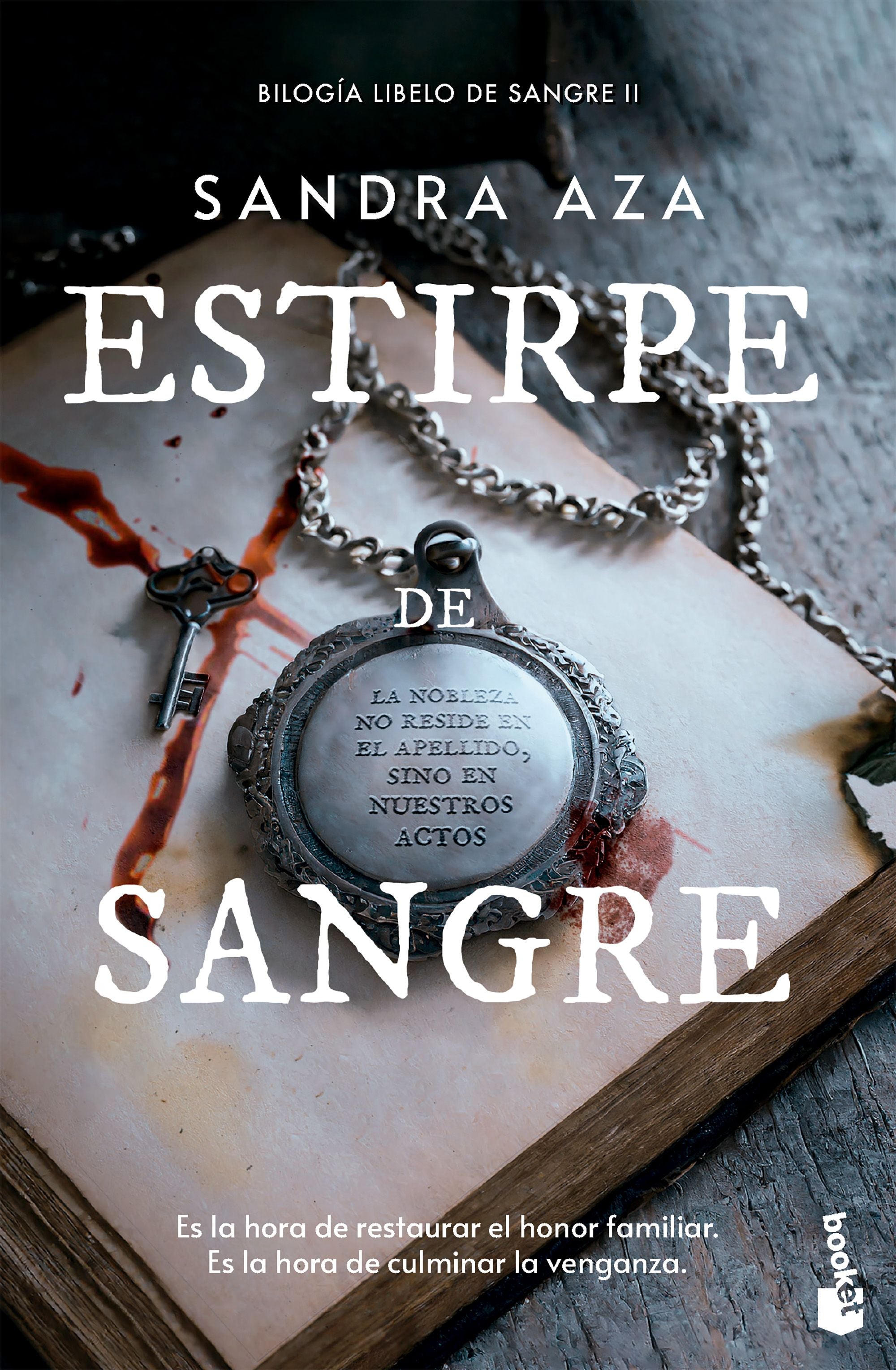 Estirpe de sangre. Sandra Aza (Booket) 9788408308041 Imagen principal del producto