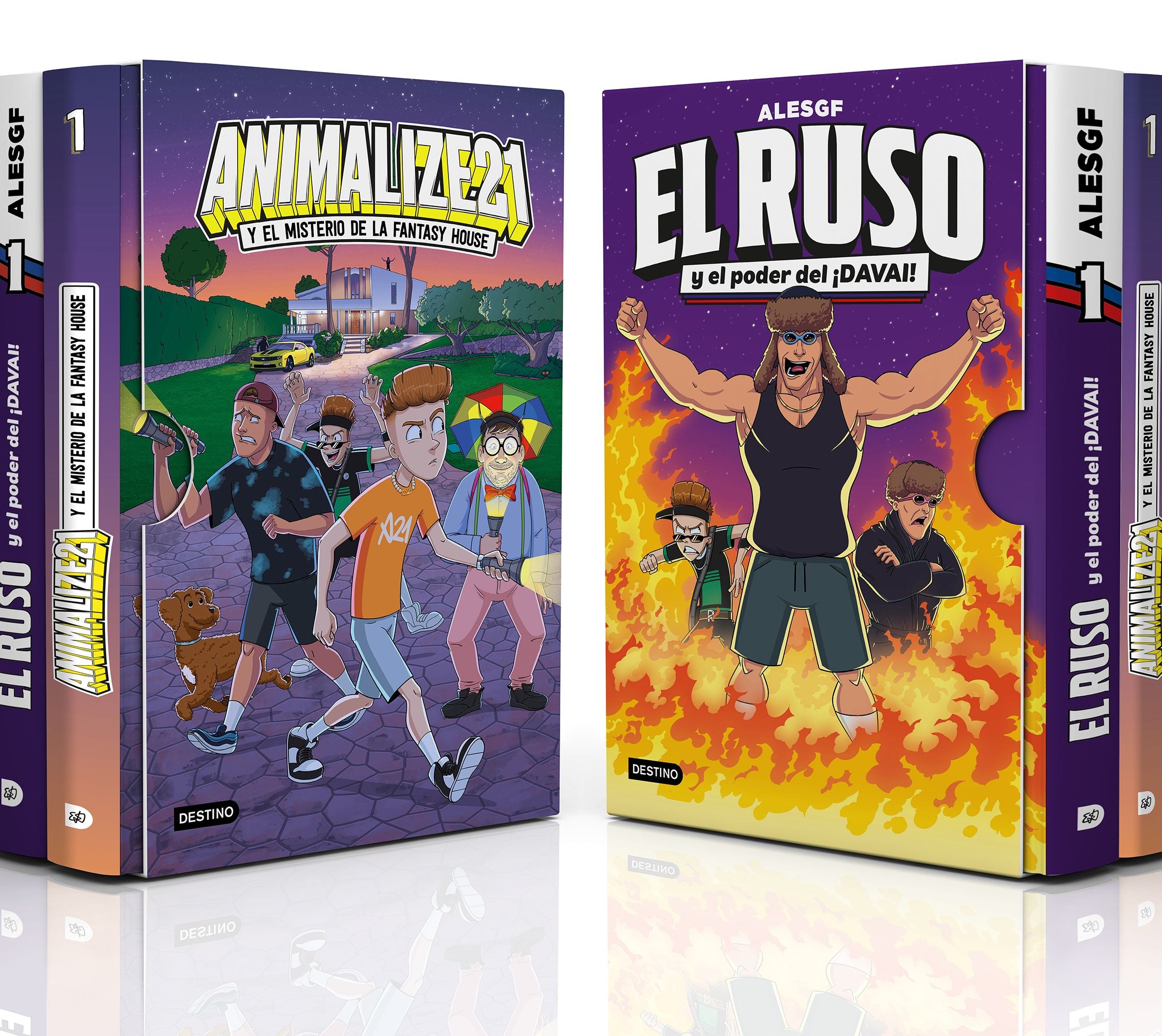 Estuche Animalize 21 1 + El Ruso 1. Animalize21 (Destino Infantil & Juvenil) 9788408295464