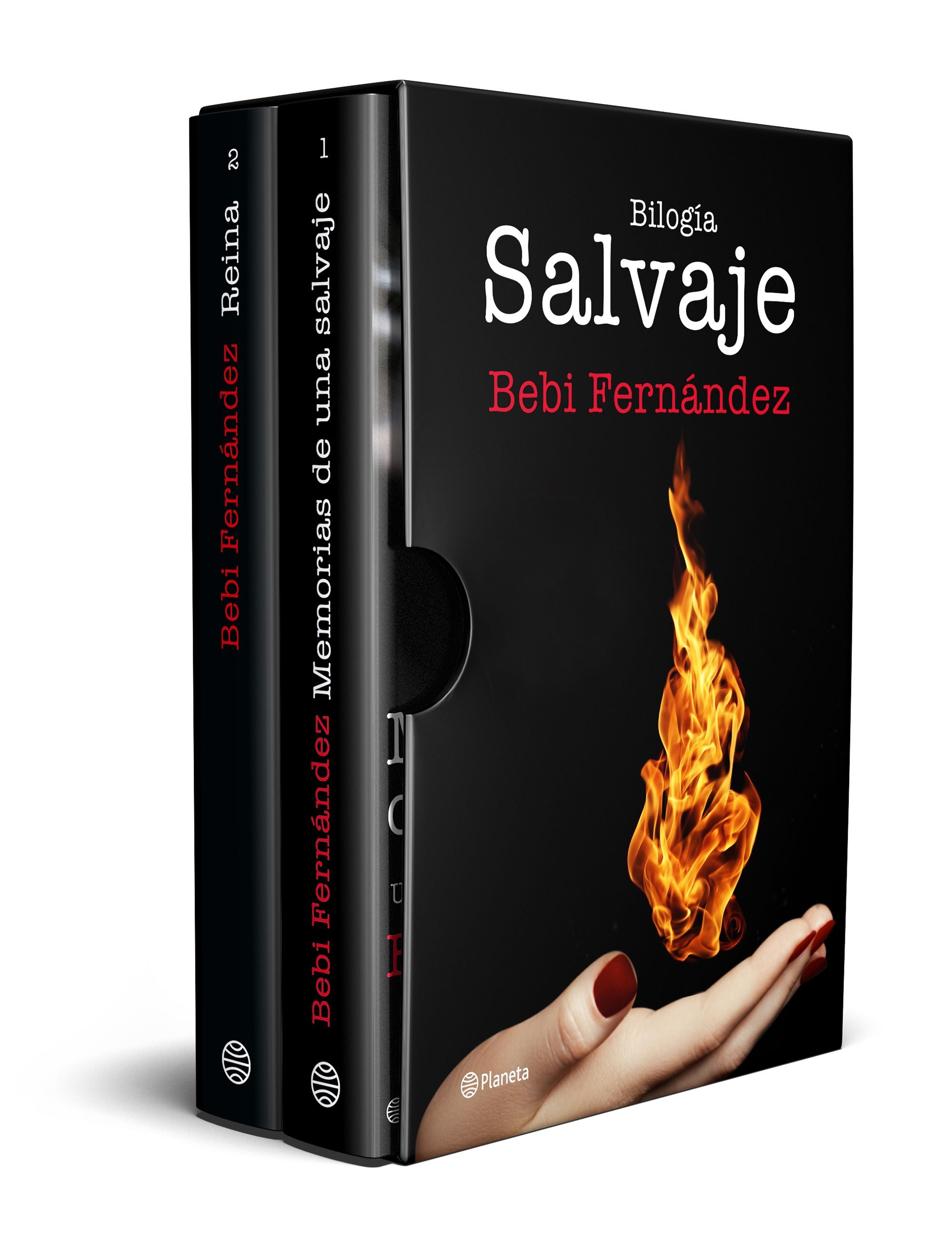 Estuche bilogía Salvaje (Memorias de una salvaje + Reina). Bebi Fernández (Editorial Planeta) 9788408234654
